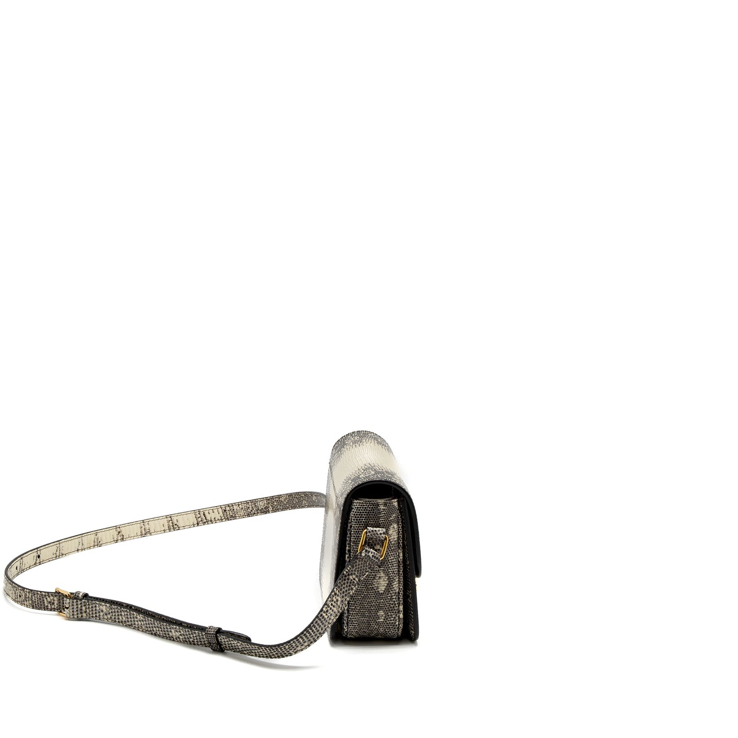 Celine Teen Triomphe Bag Lizard Natural Colour GHW