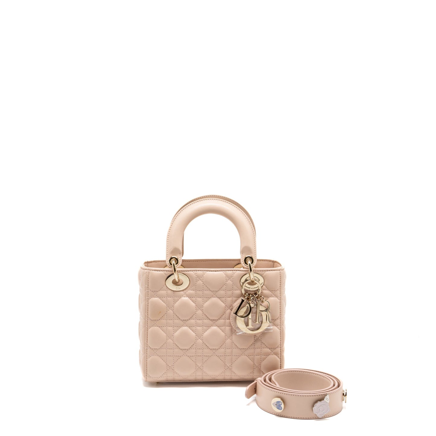 Luxury Dior My ABC Luxury Dior small Lady Luxury Dior Lambskin Pink LGHW