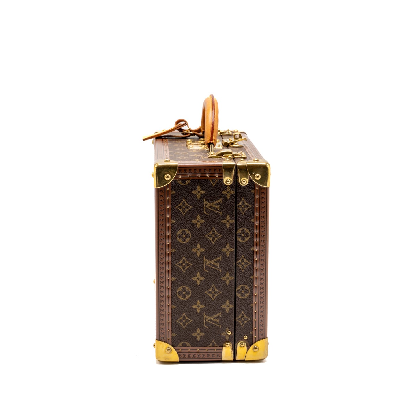 Louis Vuitton Vintage Monogram Tabor 35 Train Case GHW