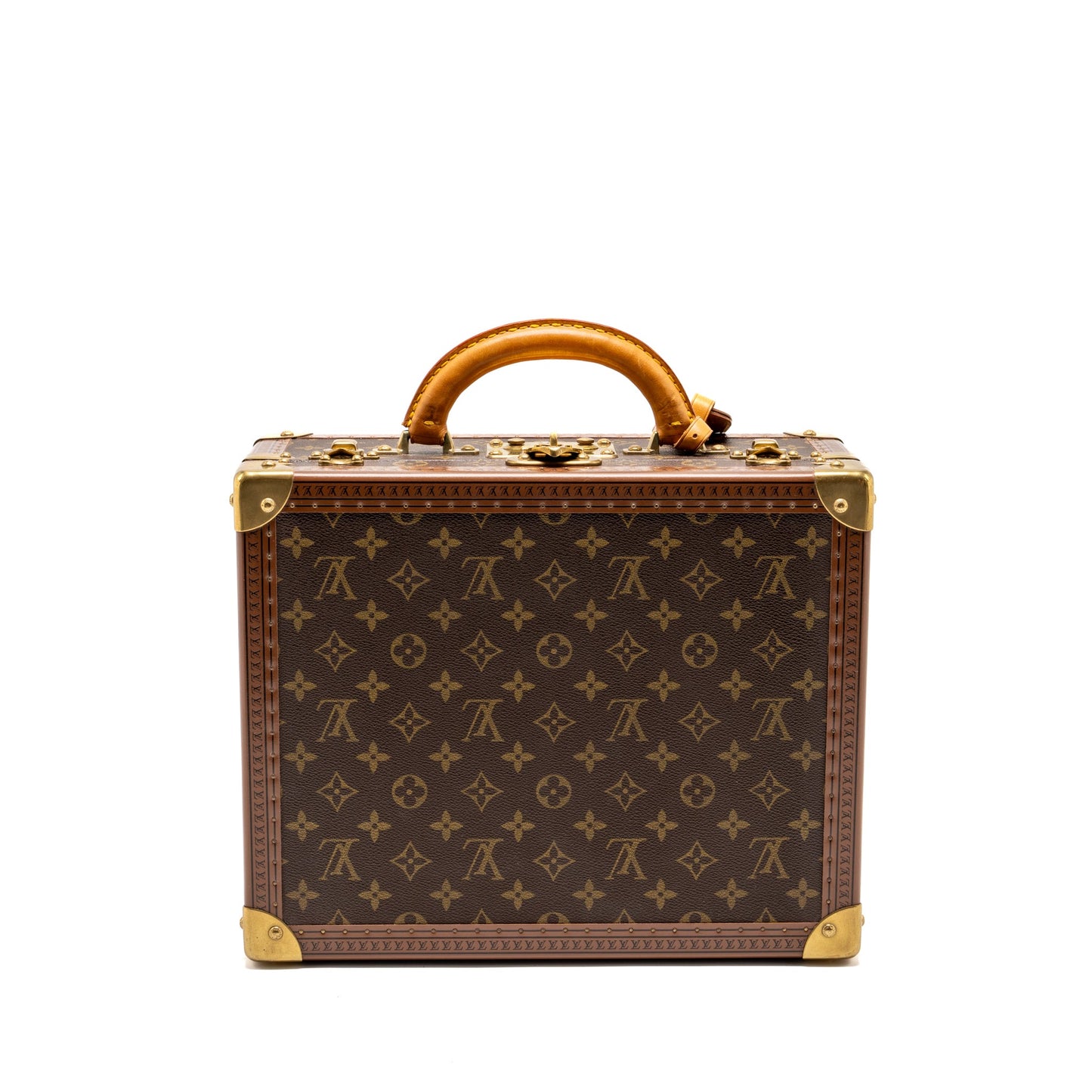 Louis Vuitton Vintage Monogram Tabor 35 Train Case GHW