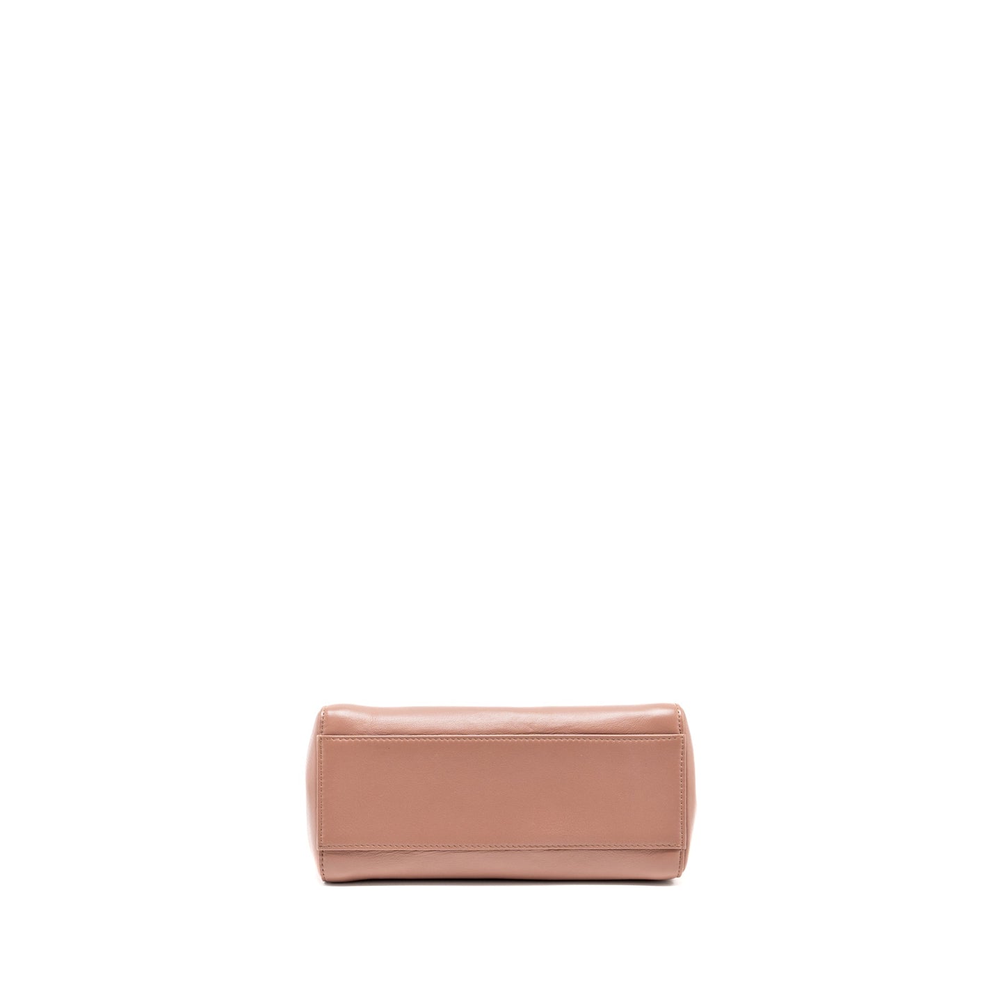 Fendi mini Peekaboo Bag Lambskin Dark Pink SHW