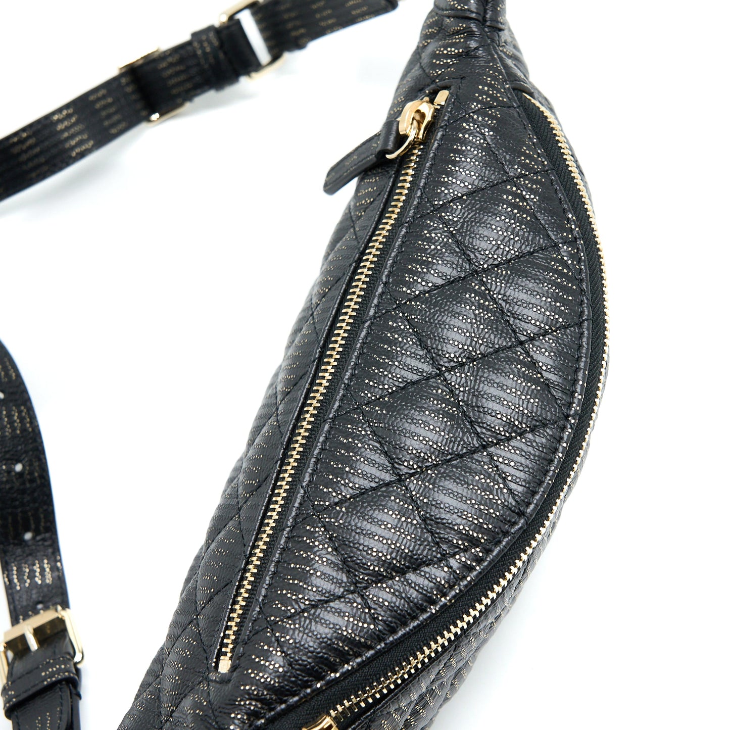 Chanel Seasonal Waist Bag Calfskin Black/Gold GHW