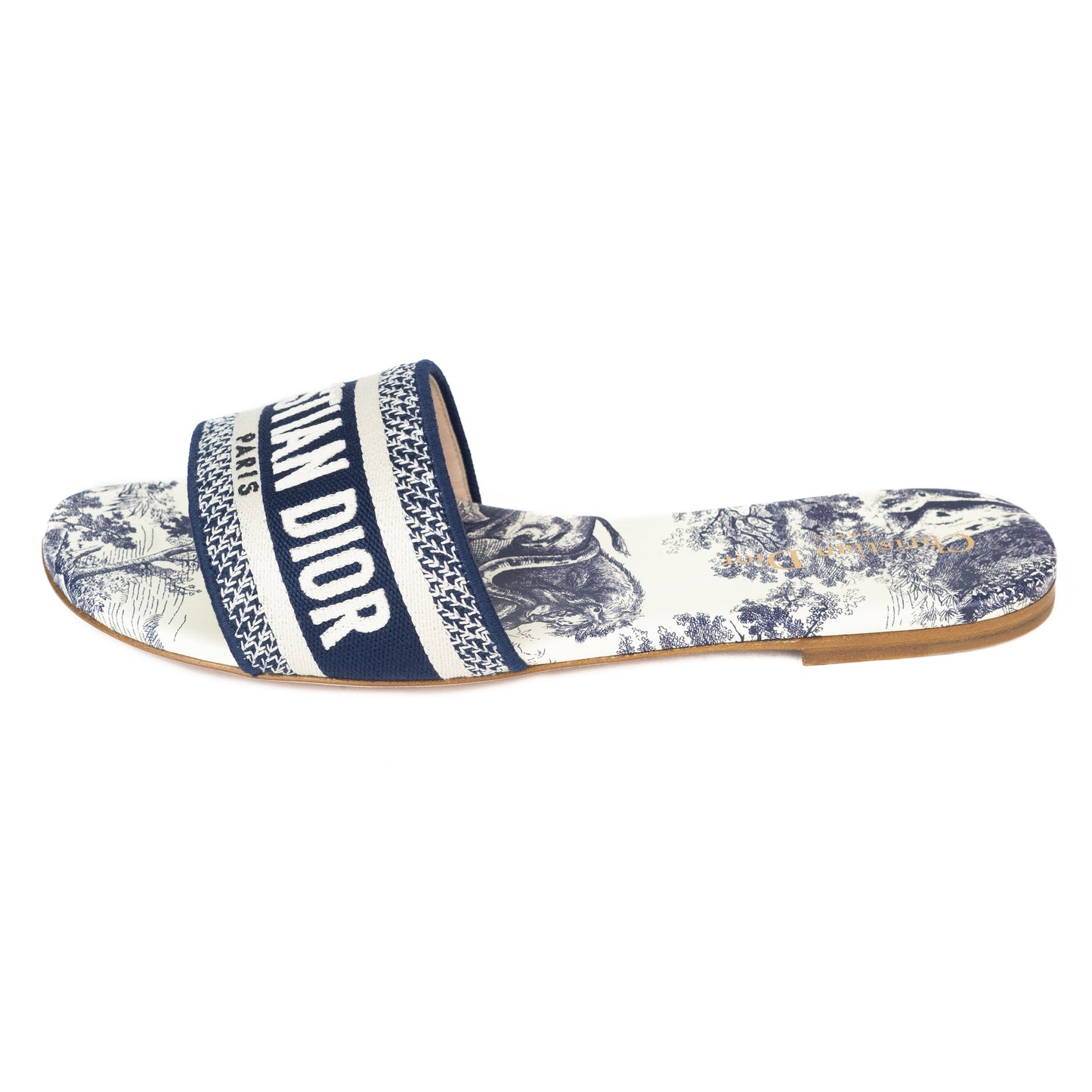 Dior Dway Slides Deep blue