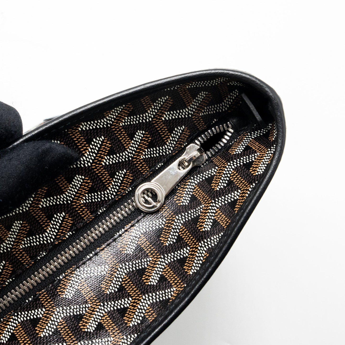 Goyard Artois Tote Goyardine Canvas Black SHW