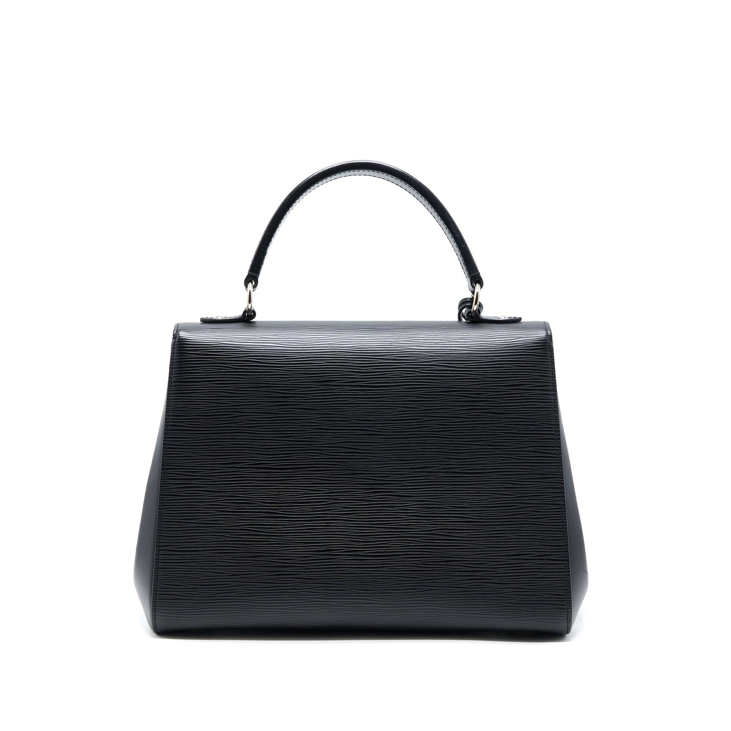 Louis Vuitton Cluny MM Epi Black SHW with Initial S.S