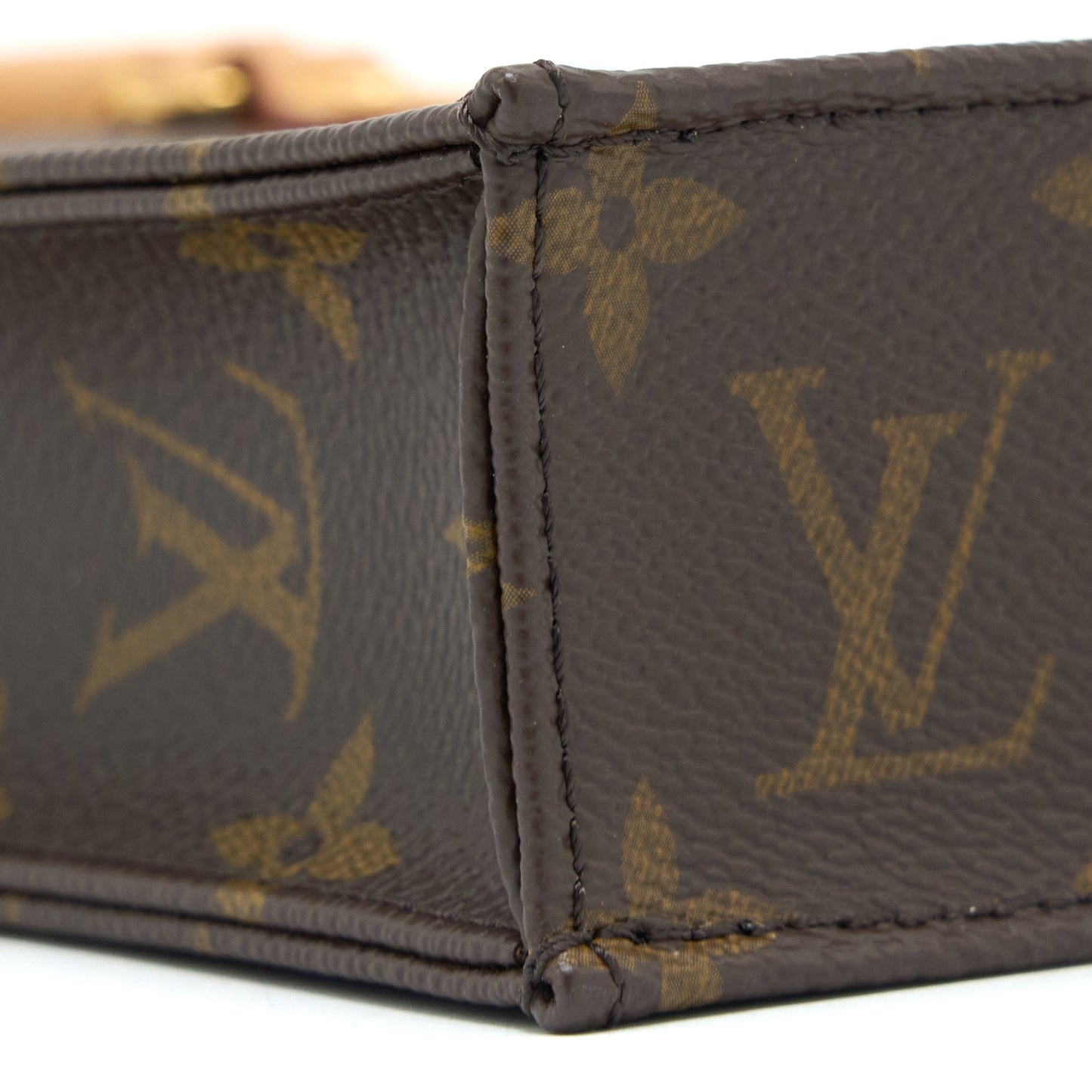Louis Vuitton Petit Sac Plat Monogram Canvas GHW
