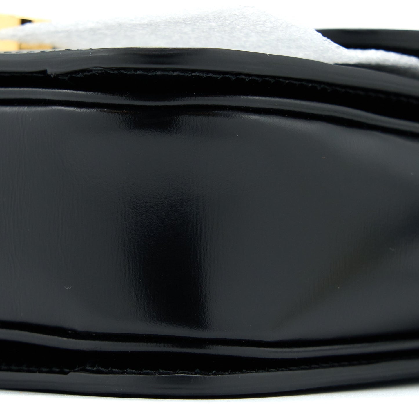 Celine Teen Triomphe Shoulder Bag Calfskin Black GHW