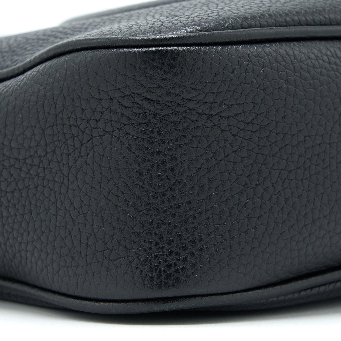 Gucci Soho Disco Camera Bag Calfskin Black LGHW