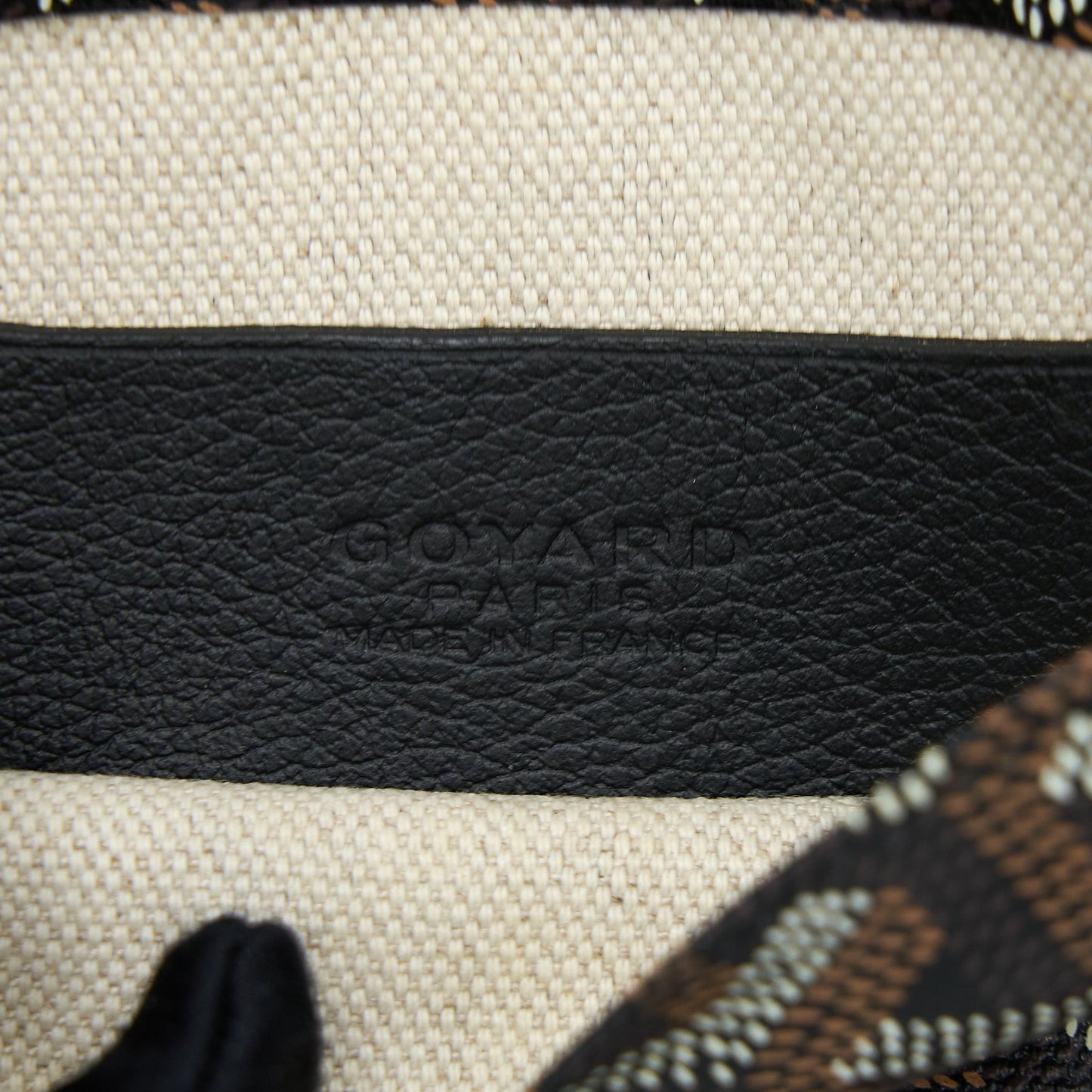 Goyard Plumet Pocket Wallet Canvas Black SHW
