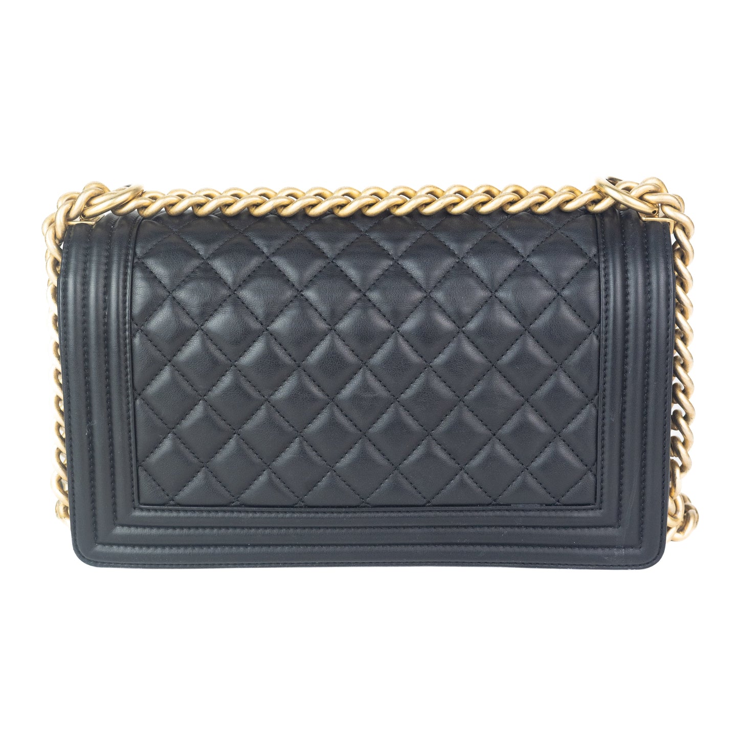 Chanel Lambskin Medium Boy Bag