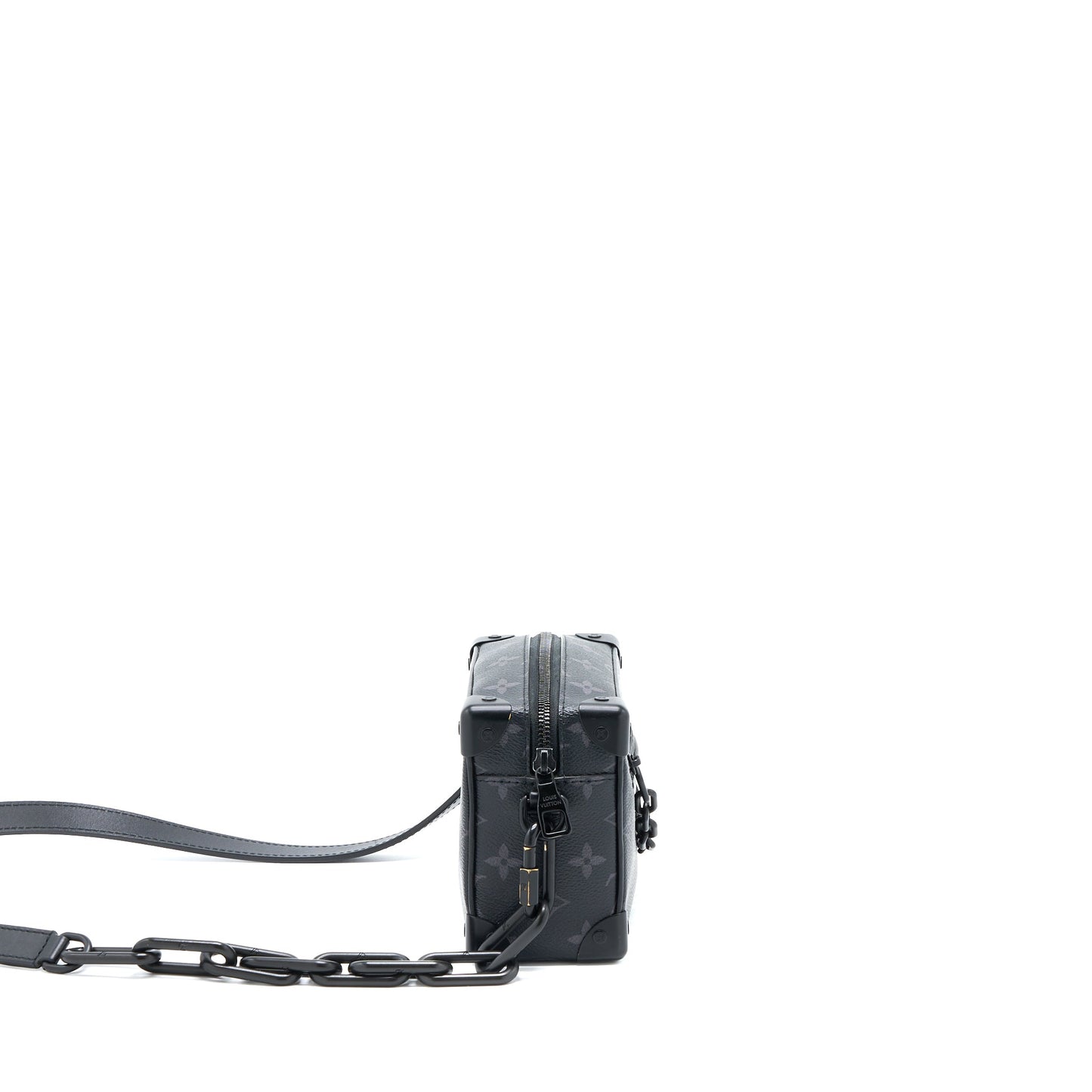 Louis Vuitton Mini Soft Trunk Monogram Eclipse Canvas Matte-Black Hardware