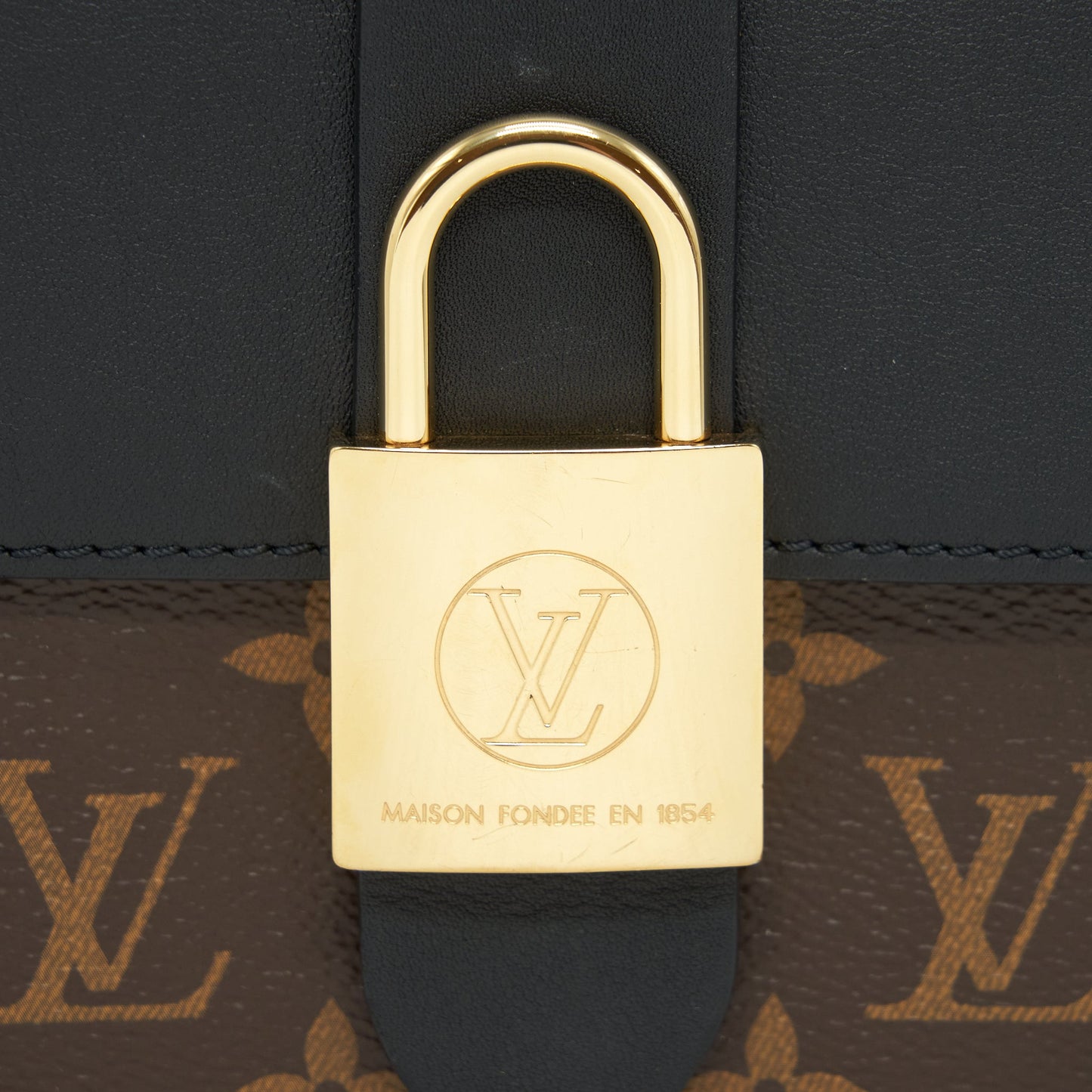Louis Vuitton Locky BB Monogram Canvas/ Black GHW