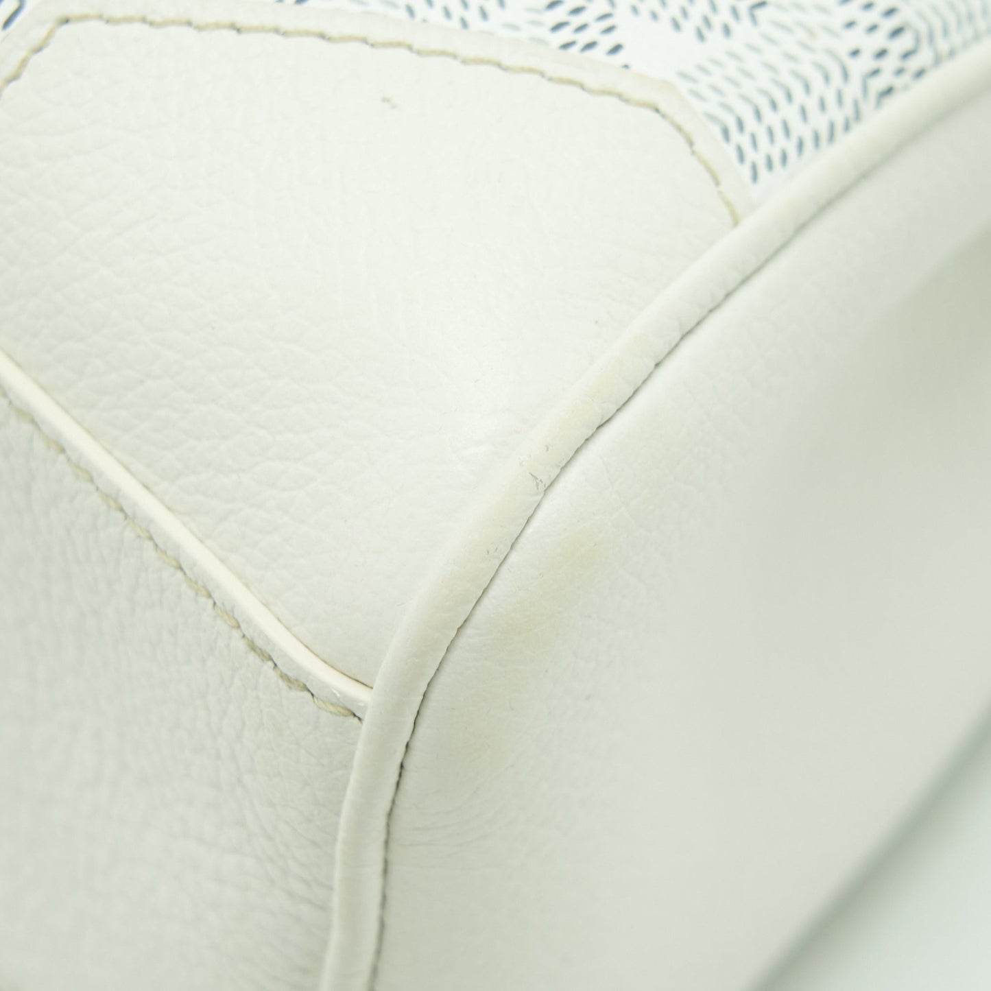 Goyard Saigon Mini Goyardine Canvas White SHW