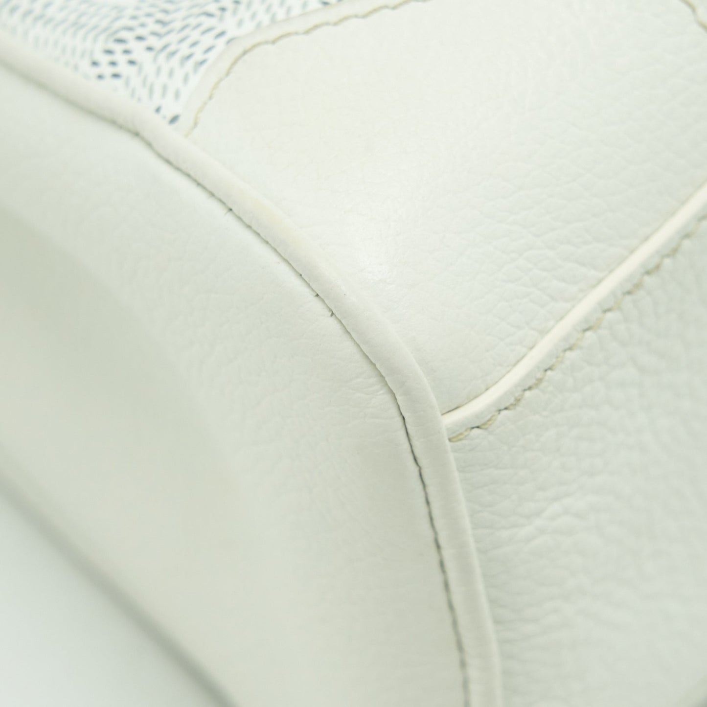 Goyard Saigon Mini Goyardine Canvas White SHW