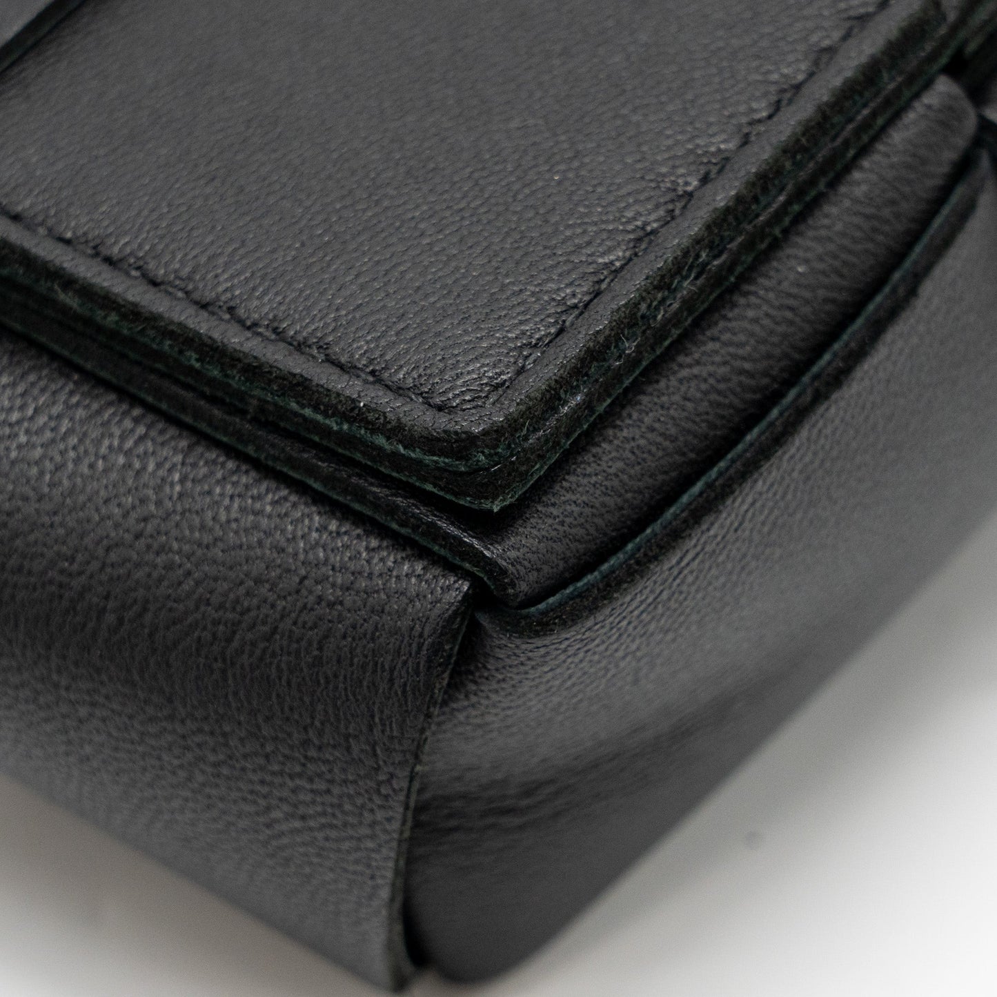Bottega Veneta Cassette Belt Bag Lambskin Black GHW