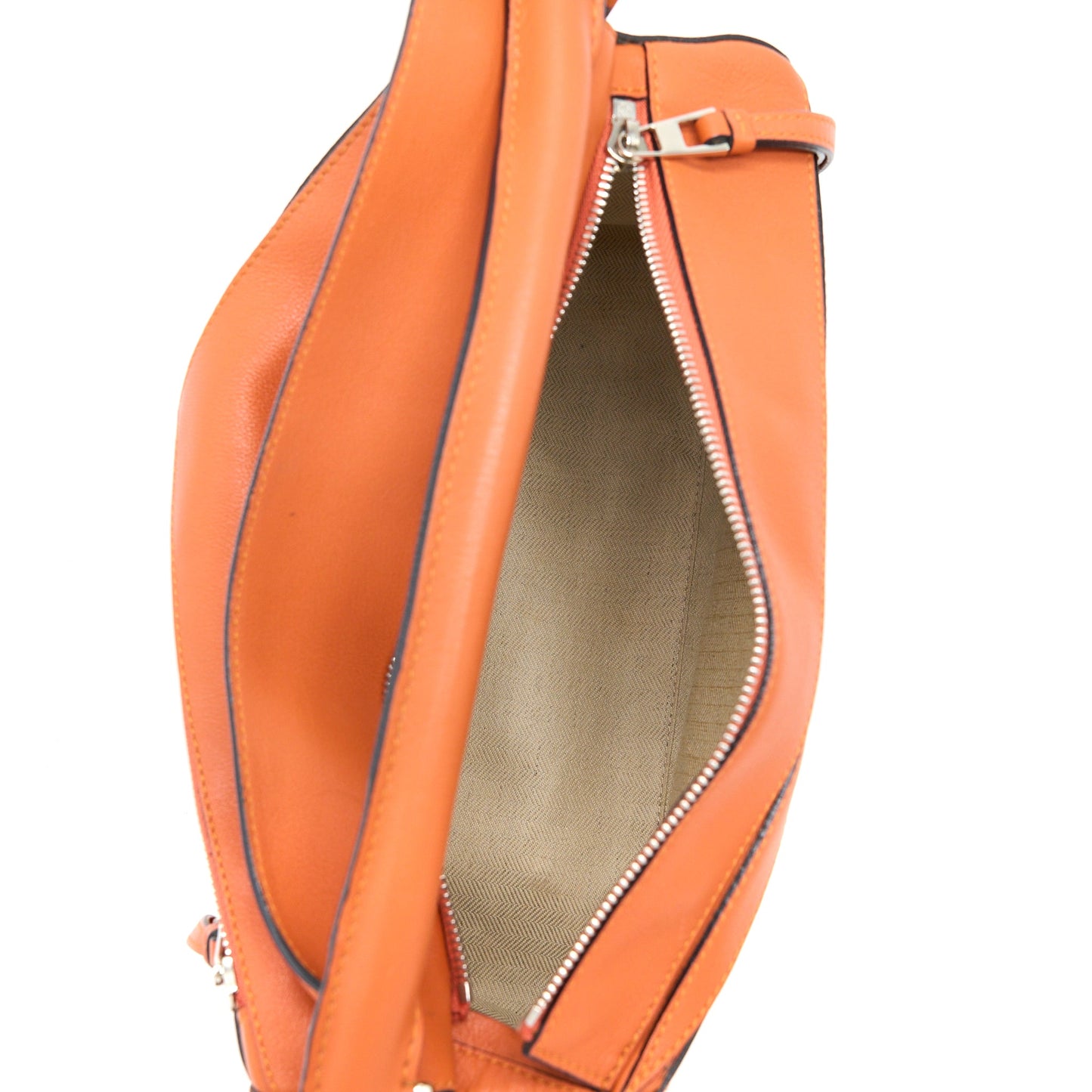 Loewe Medium Puzzle Bag Calfskin Orange SHW