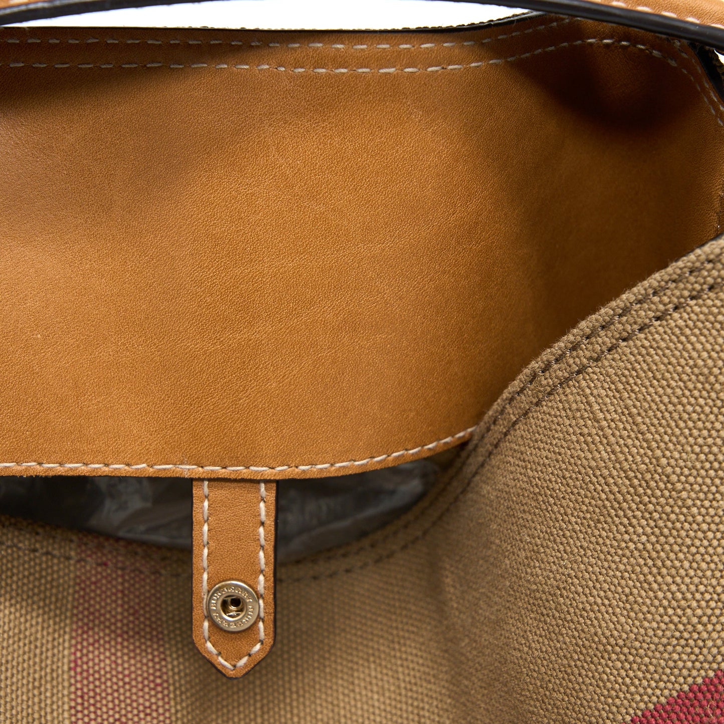 Burberry Bucket Bag Canvas Multicolour GHW