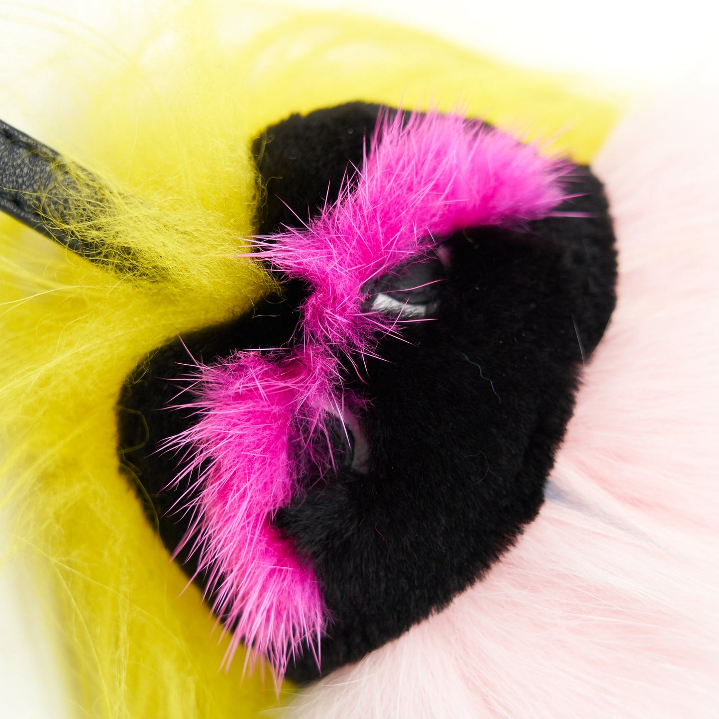 Fendi Multicolor Monster Fur Bag Charm