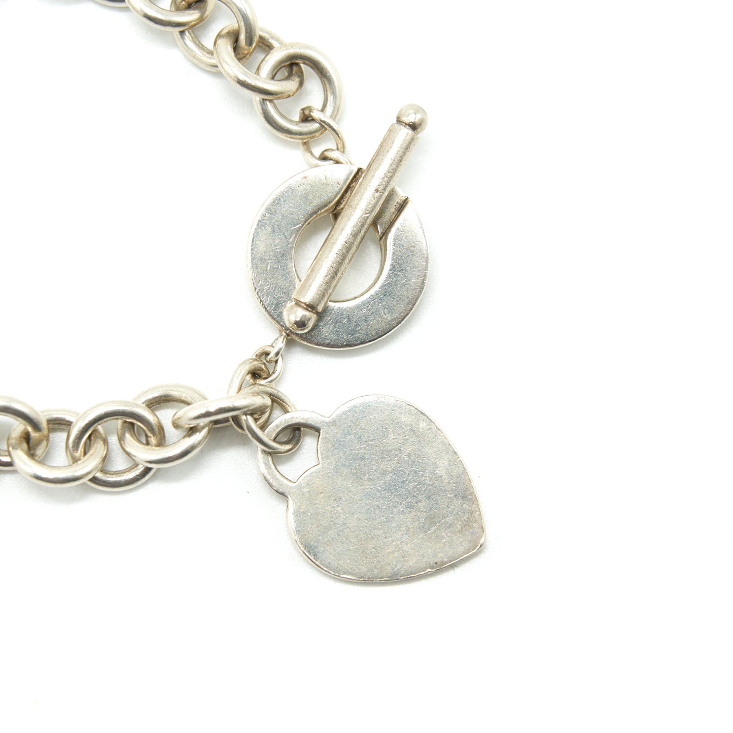 Tiffany Heart Toggle Bracelet/ Necklace Set