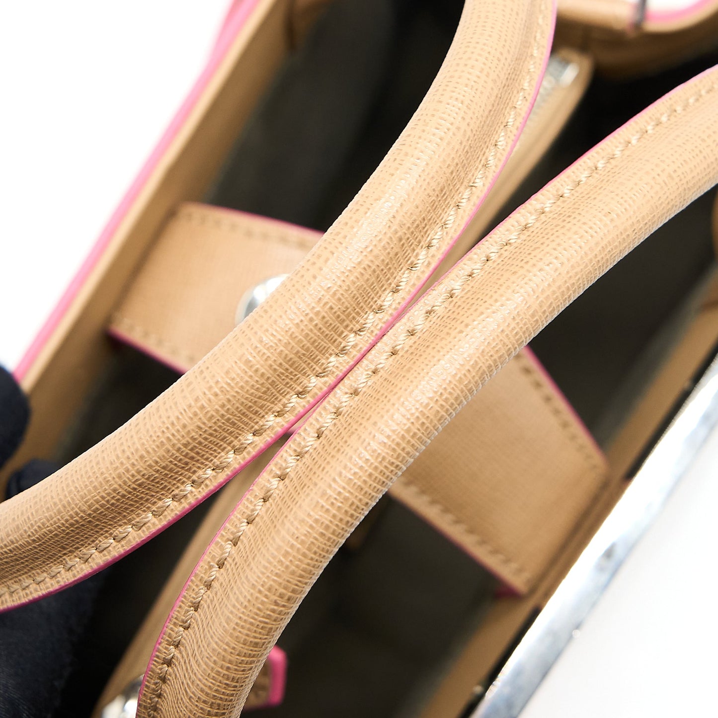 Fendi 2Jours Tote Bag Beige SHW