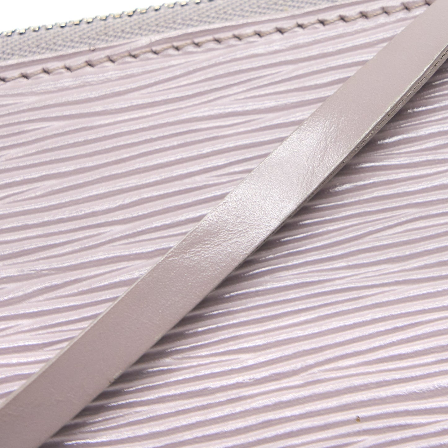 Louis Vuitton Vintage Pochette Epi Light Purple Brushed SHW