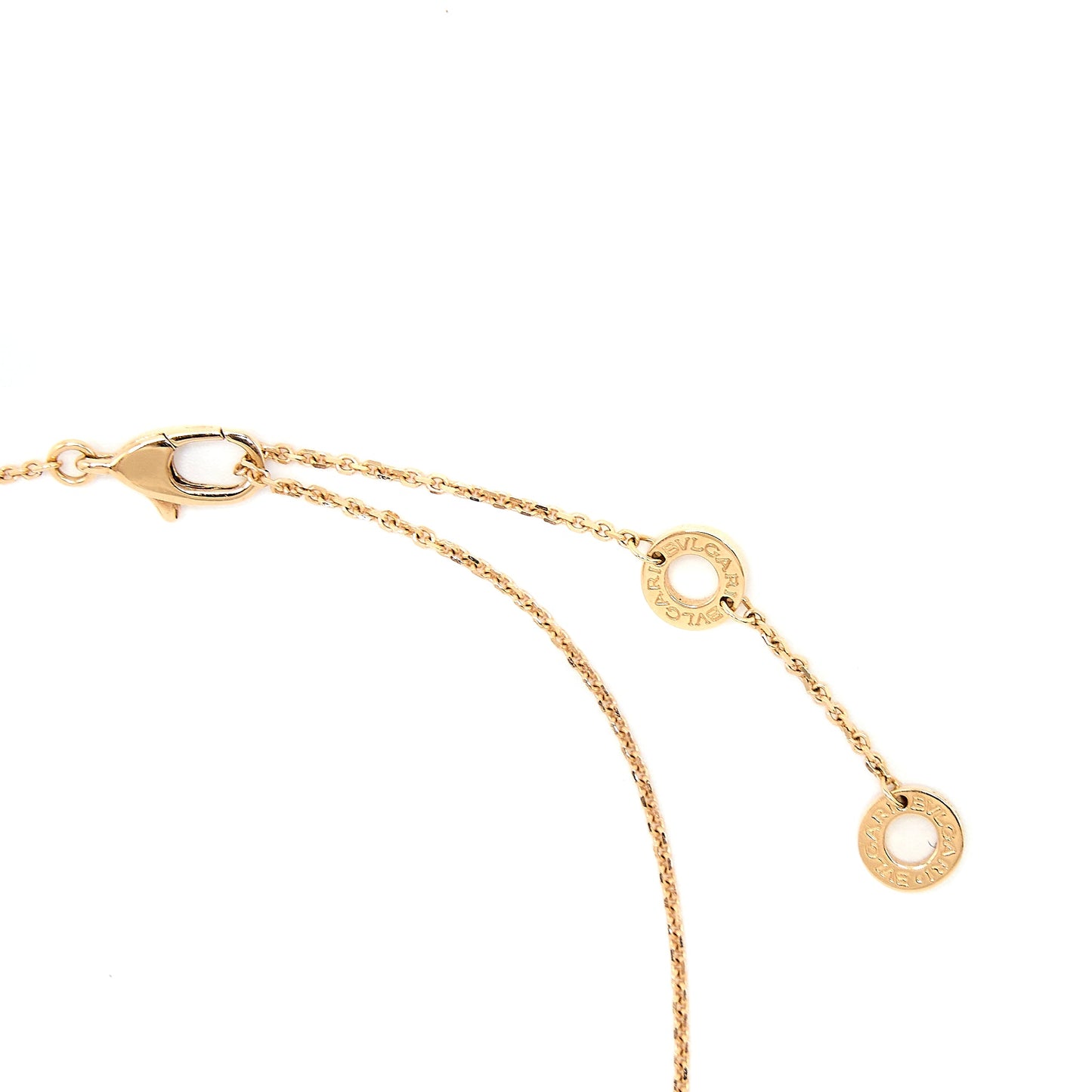 Bvlgari Diva’s Dream Necklace Mother Of Pearl With Diamond Rose Gold