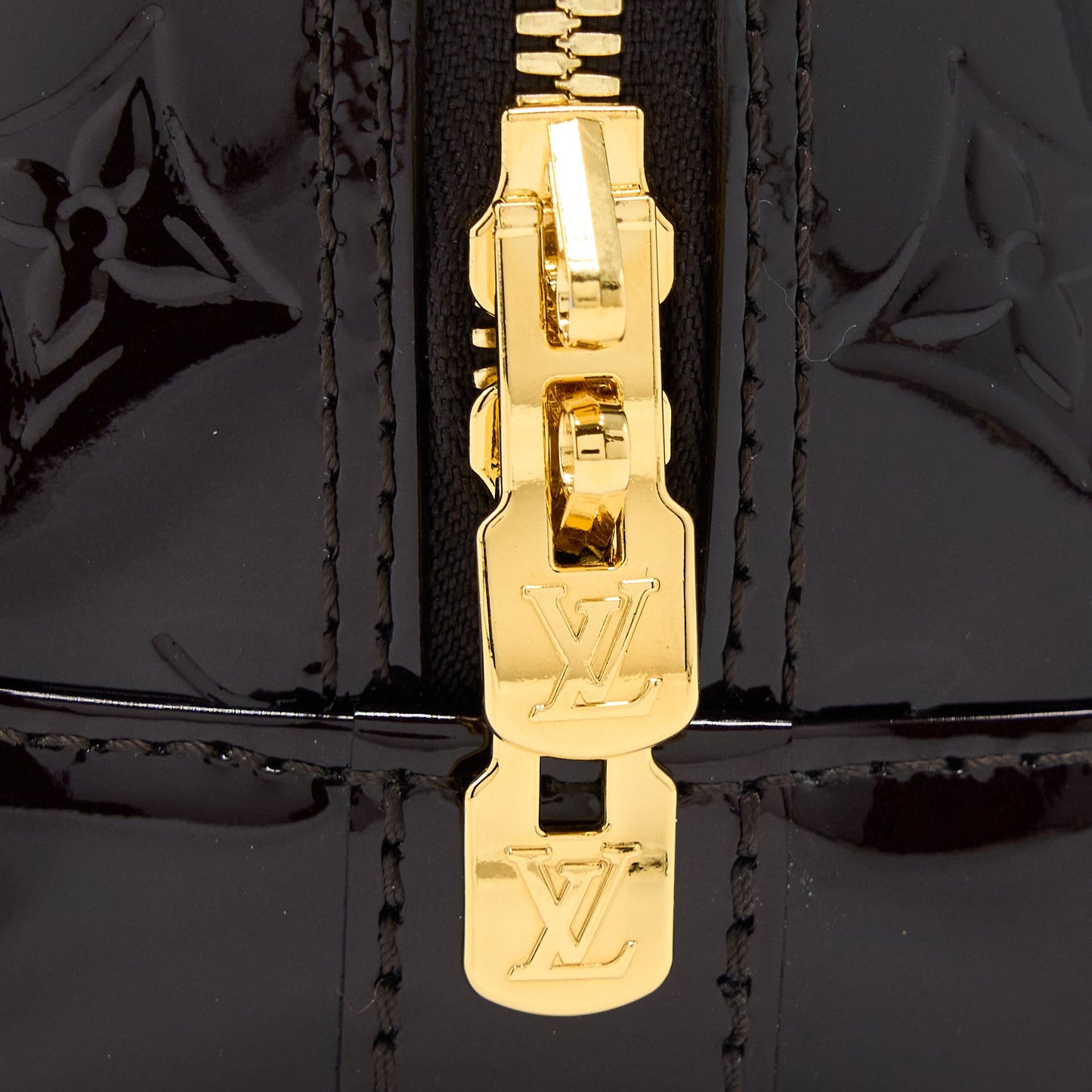 Louis Vuitton Alma BB Monogram Vernis Amarante Red GHW (2022 Version)