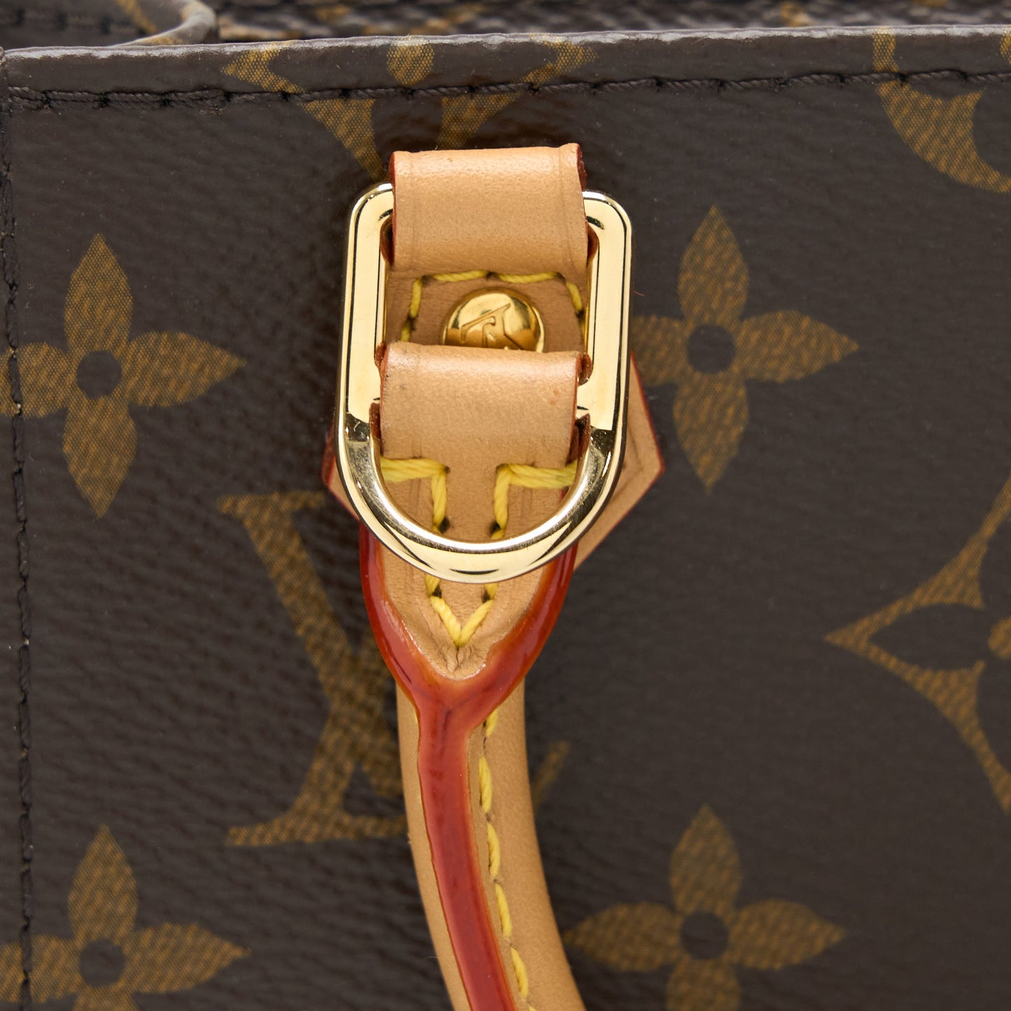 Louis Vuitton Petit Sac Plat Monogram Canvas GHW