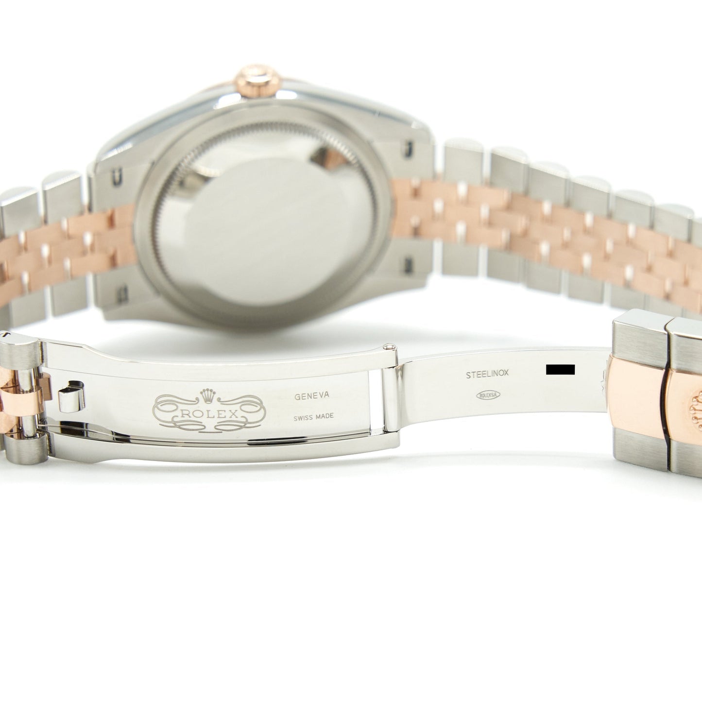 Rolex Datejust 36mm Oyster Steel And Everose Gold Slate Dial With Jubilee Bracelet M126231-0029