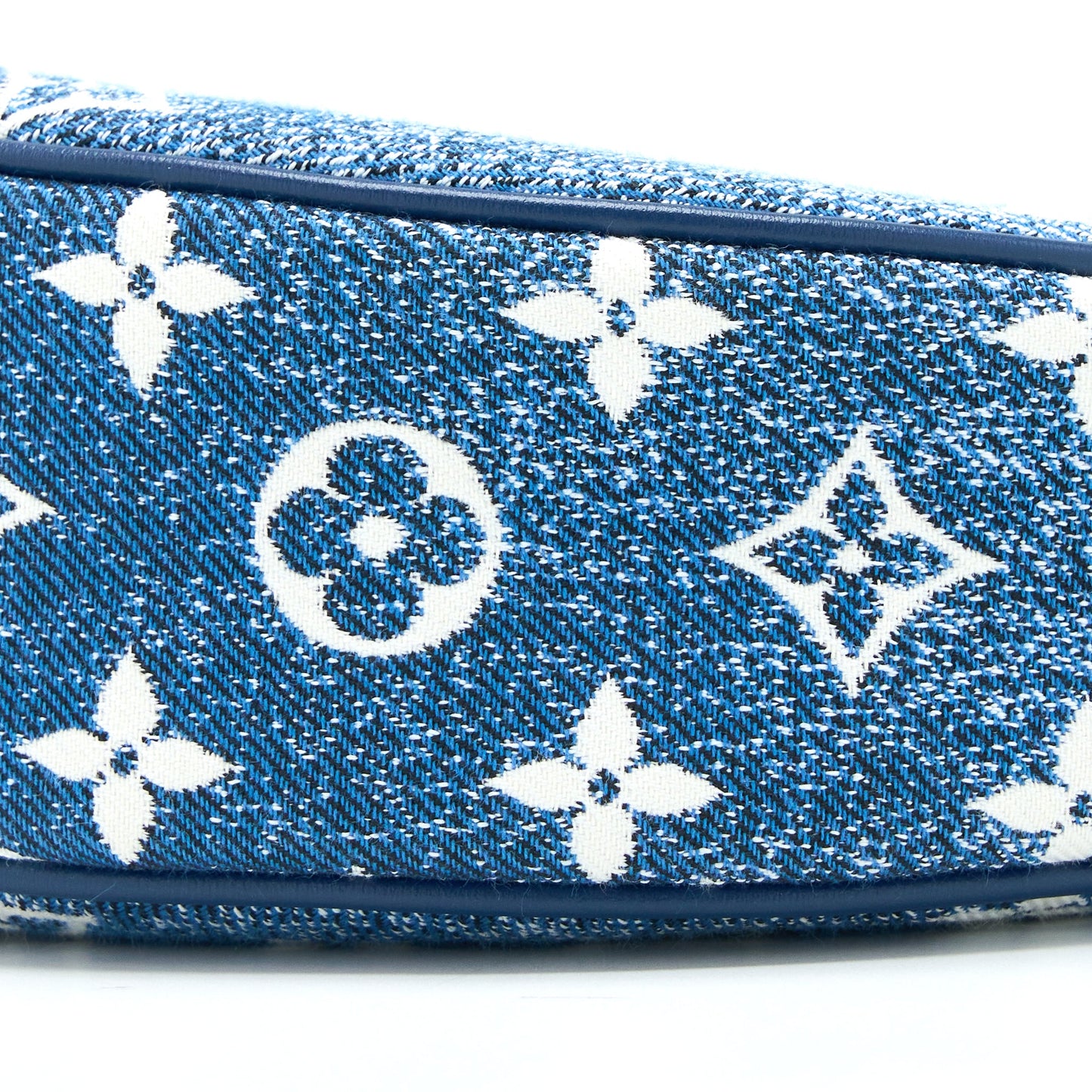 Louis Vuitton Half Moon Loop Bag Denim Blue GHW