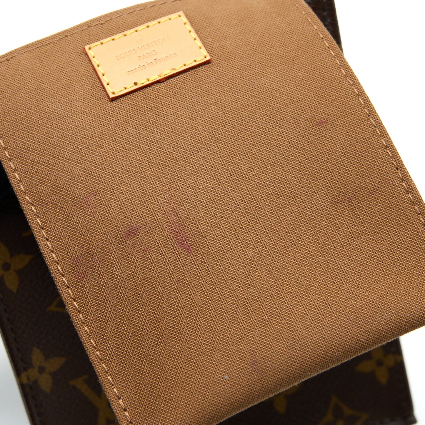 Louis Vuitton Petit Sac Plat Monogram Canvas GHW