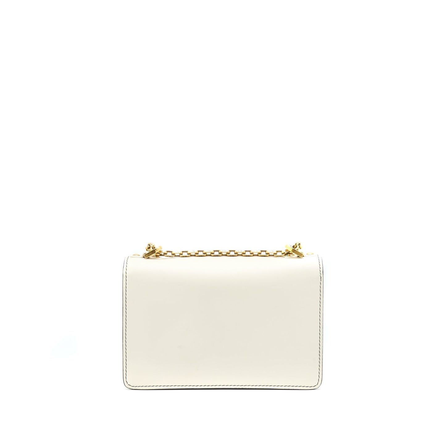 Luxury Dior Ja'Luxury Dior Flap Bag/ Clutch with Chain White GHW