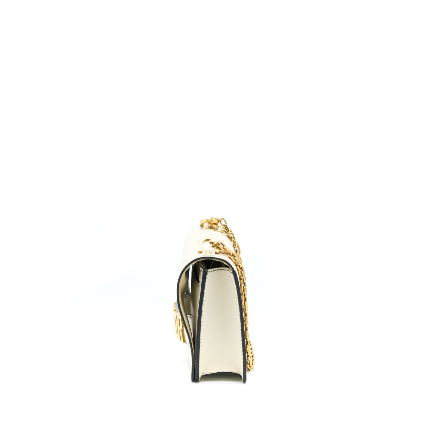 Luxury Dior Ja'Luxury Dior Flap Bag/ Clutch with Chain White GHW