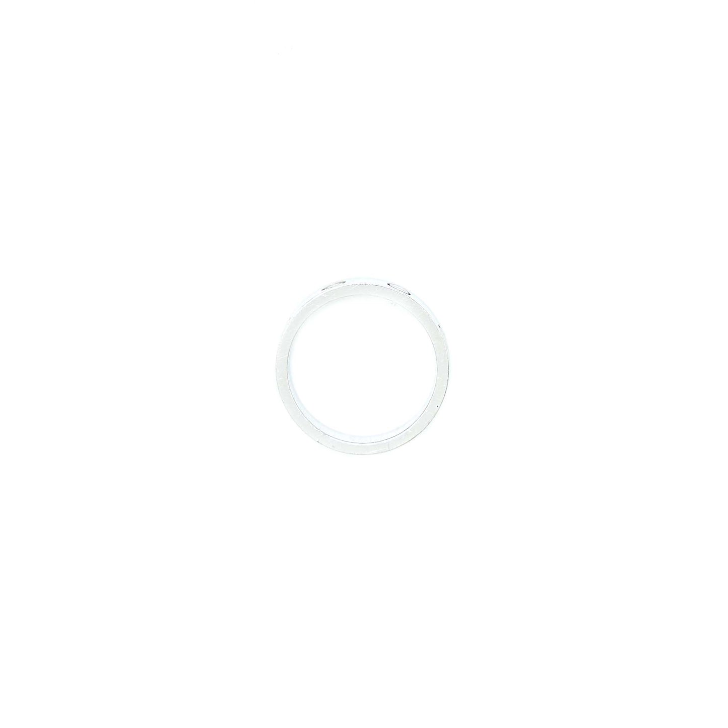 Cartier Size 51 Love Wedding Band with One Diamond White Gold