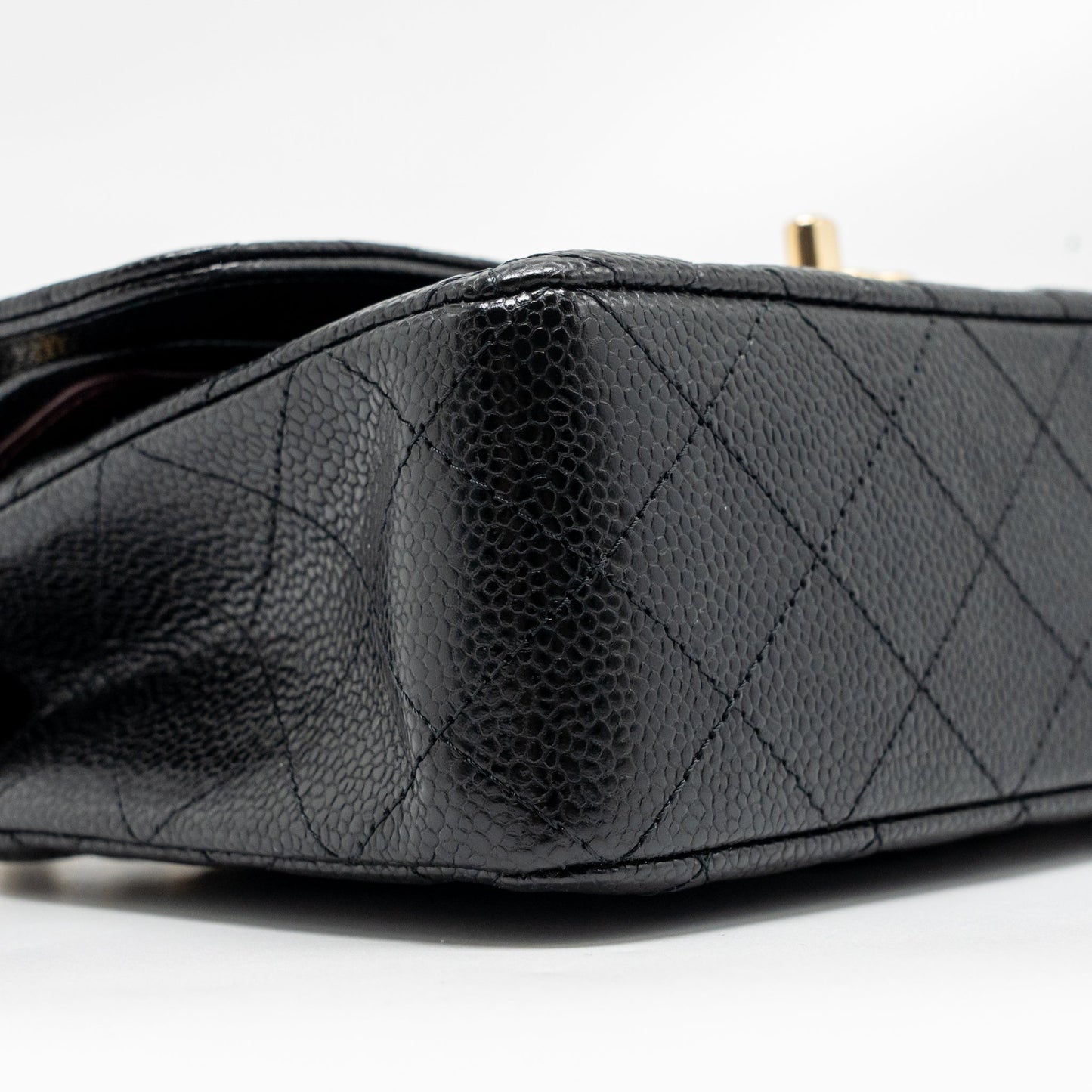 Chanel Small Classic Double Flap Bag Caviar Black GHW (microchip)