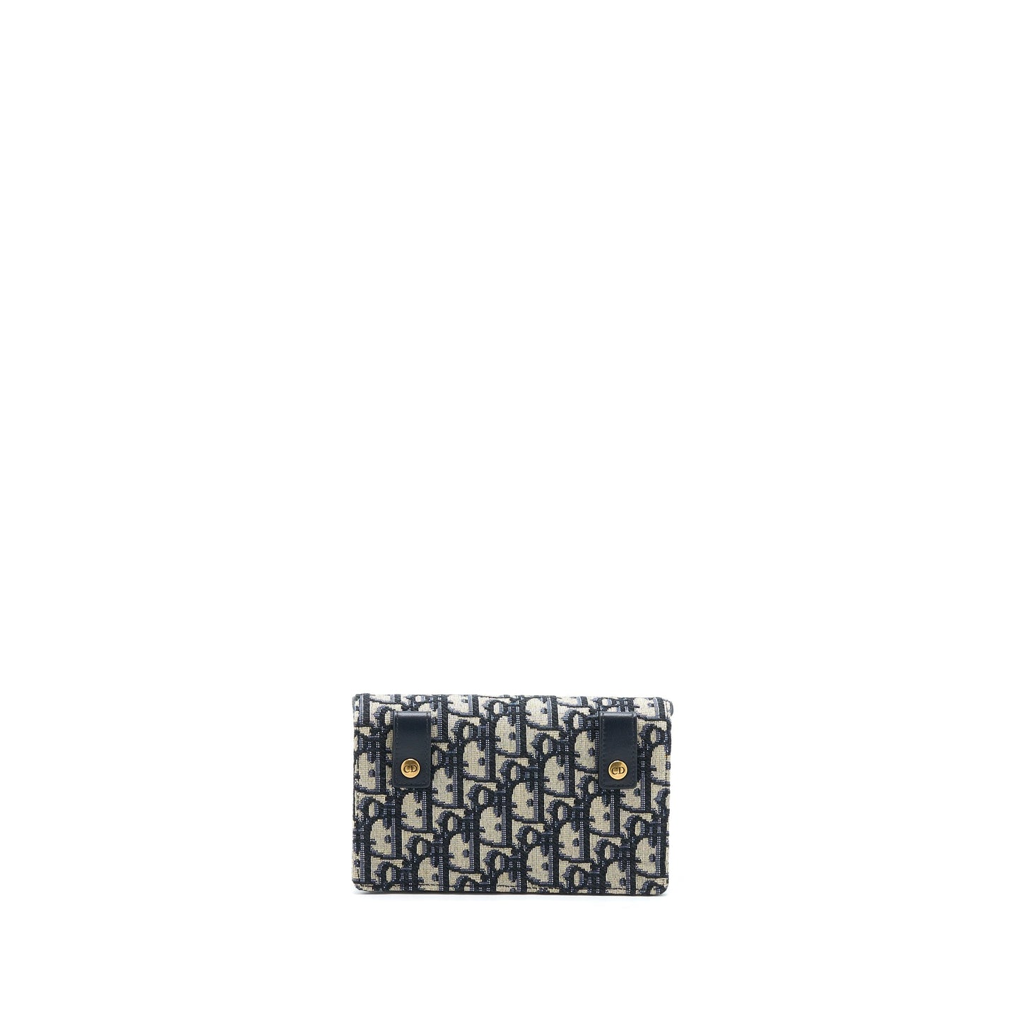 Luxury Dior Saddle Belt Pouch Oblique Blue GHW