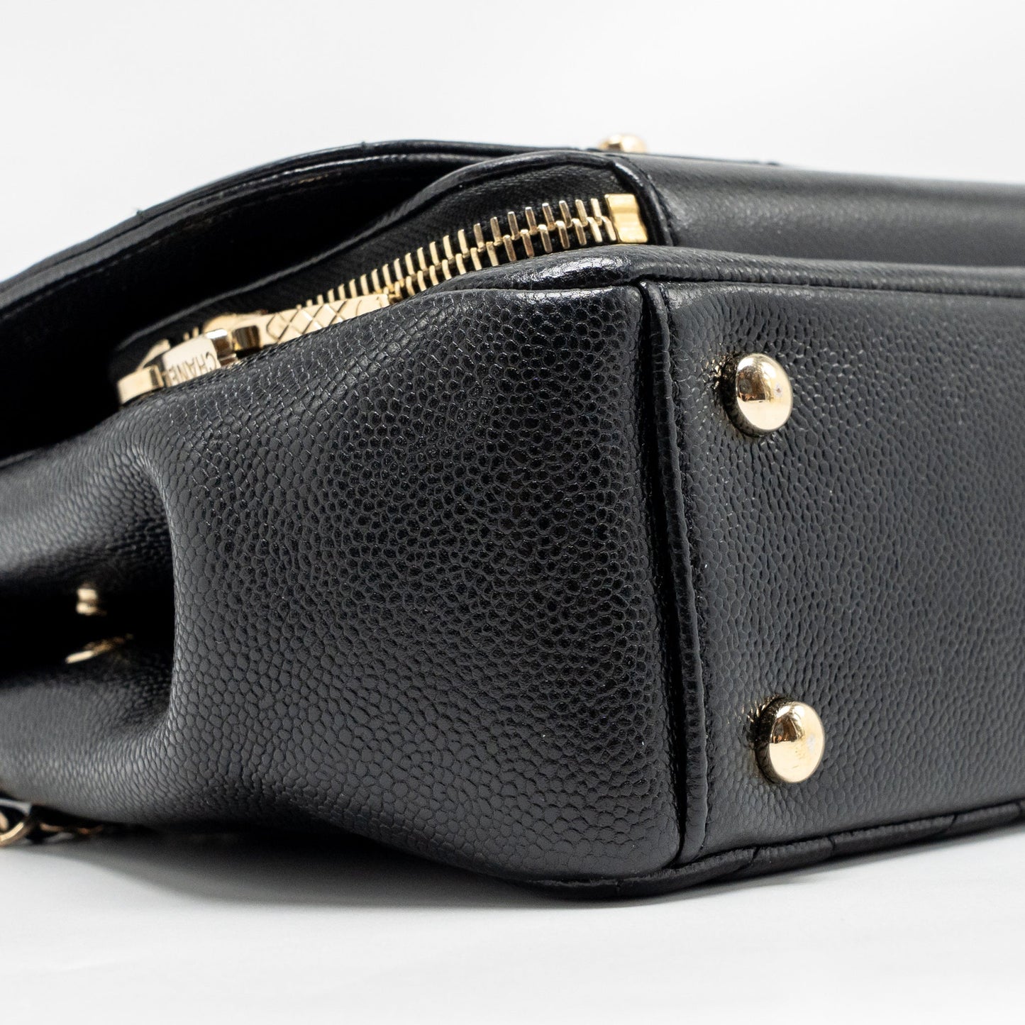 Chanel Small Business Affinity Caviar Black LGHW