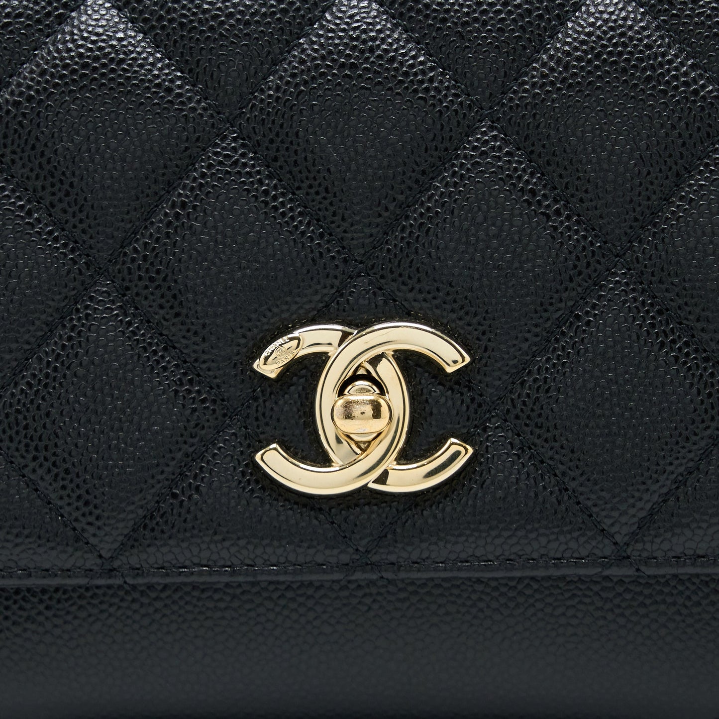 Chanel Small Business Affinity Caviar Black LGHW (Microchip)