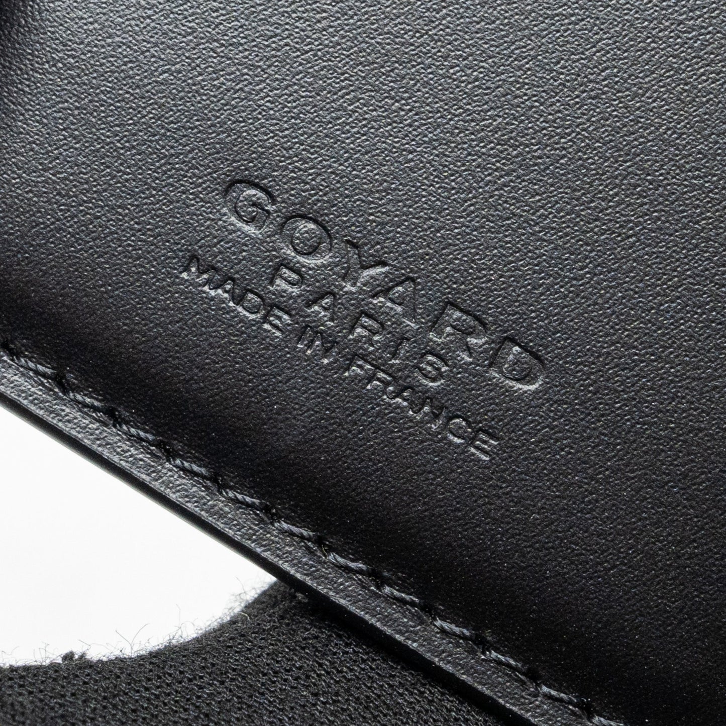 Goyard Saint-Pierre Card Wallet Goyardine Canvas/Calfskin Black