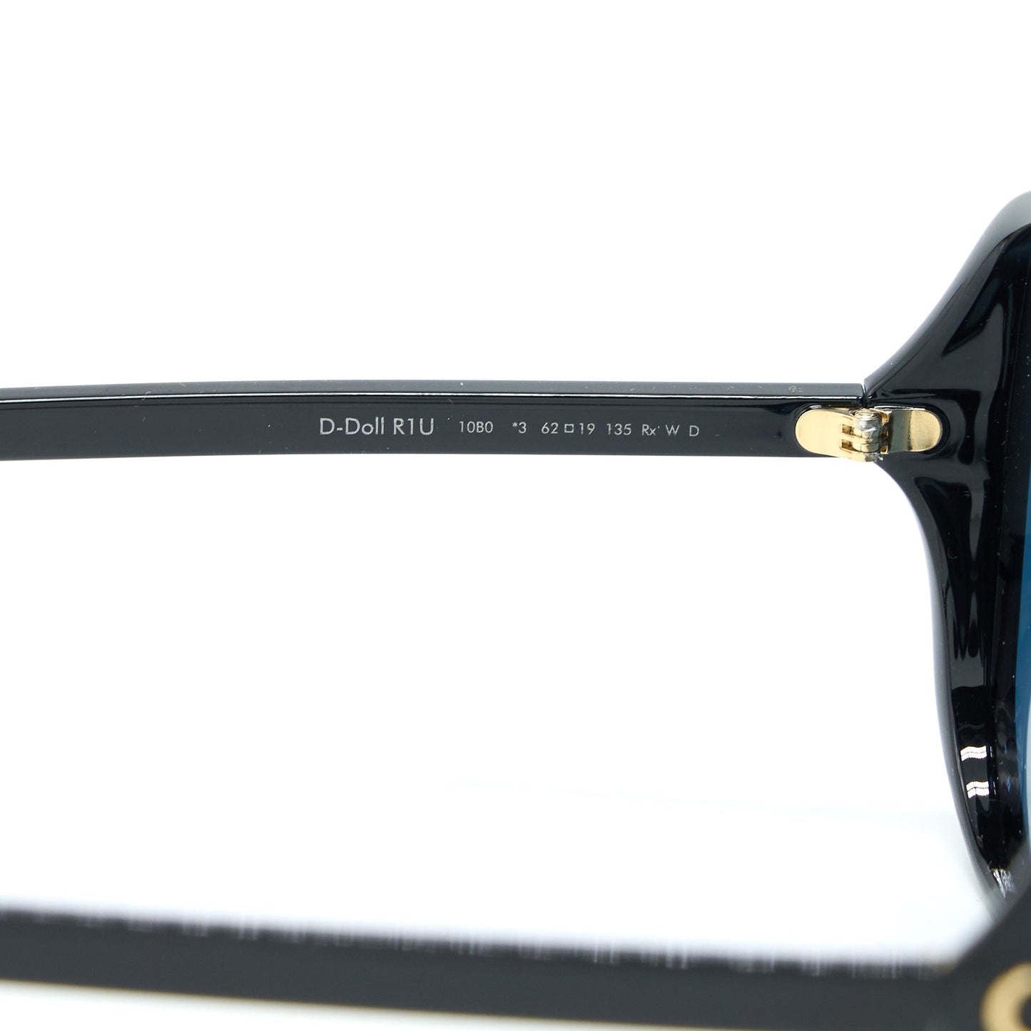Luxury Dior D-Doll S1U Sunglasses Translucent Blue