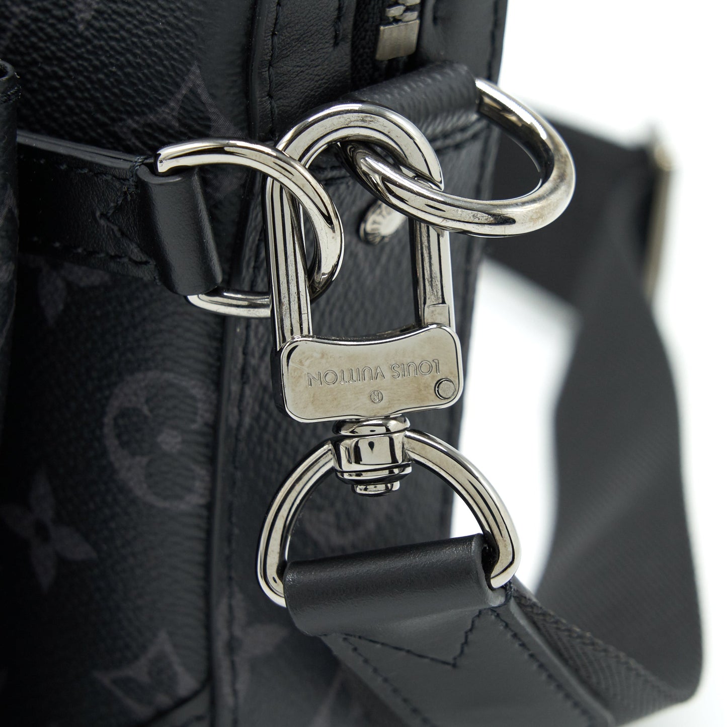 Louis Vuitton Trio Messenger Monogram Eclipse Coated Canvas