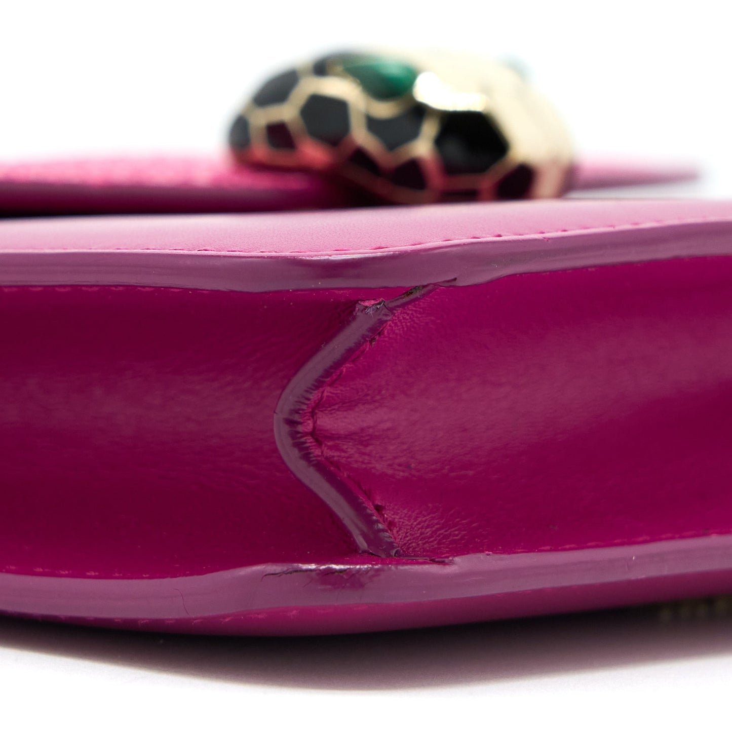 Bvlgari Serpenti Forever Bag Crystal Galuchat Pink LGHW