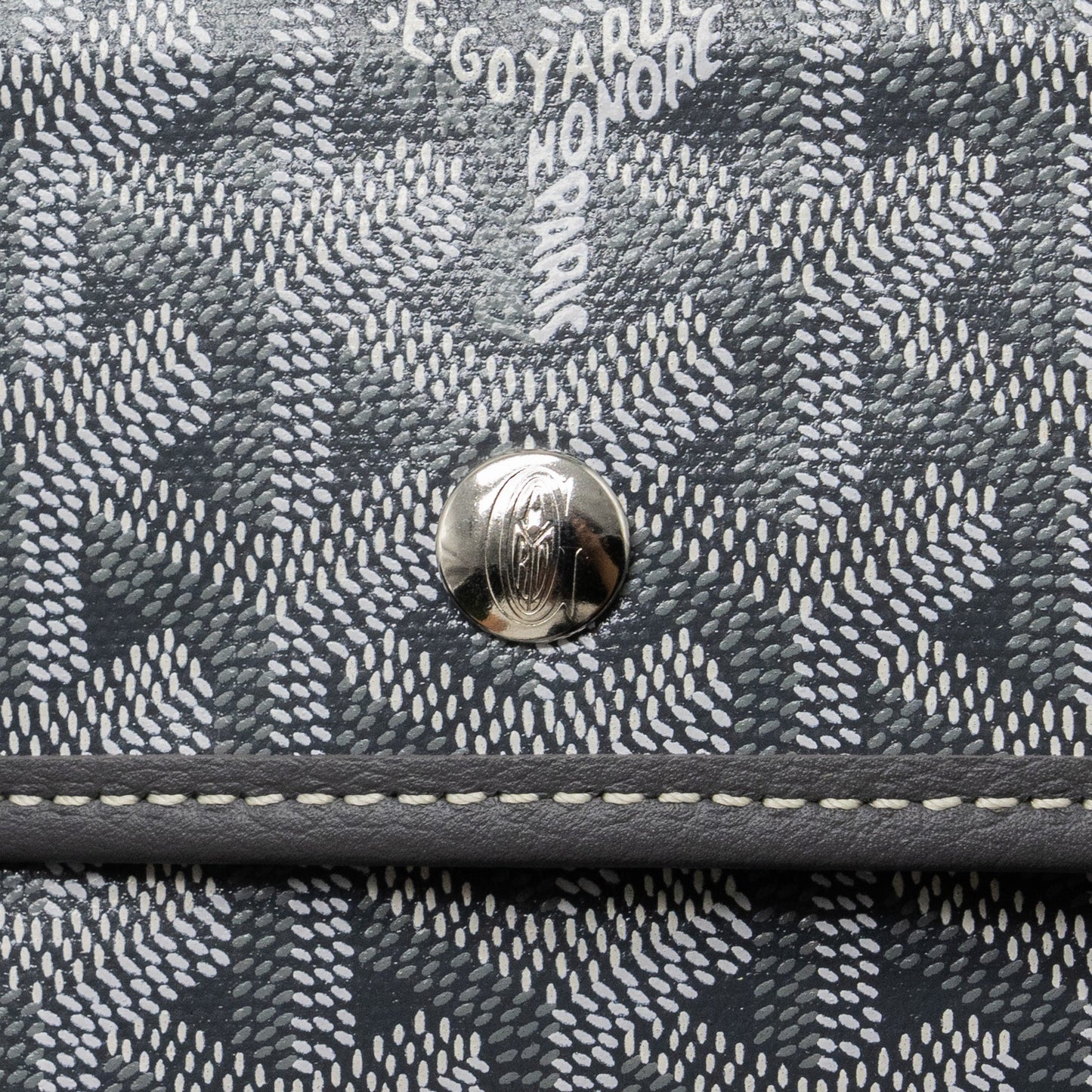 Goyard Saint Louis PM Tote Bag Goyardine Canvas Grey SHW
