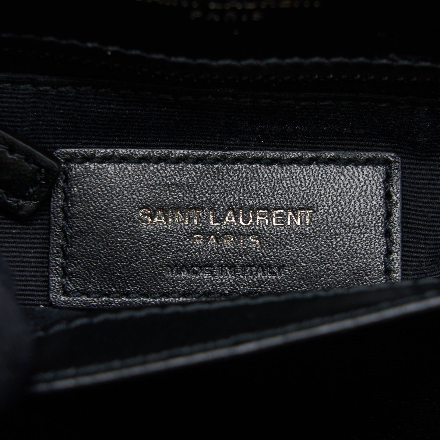 Saint Laurent Loulou Toy Strap Bag Calfskin Black With Black Hardware