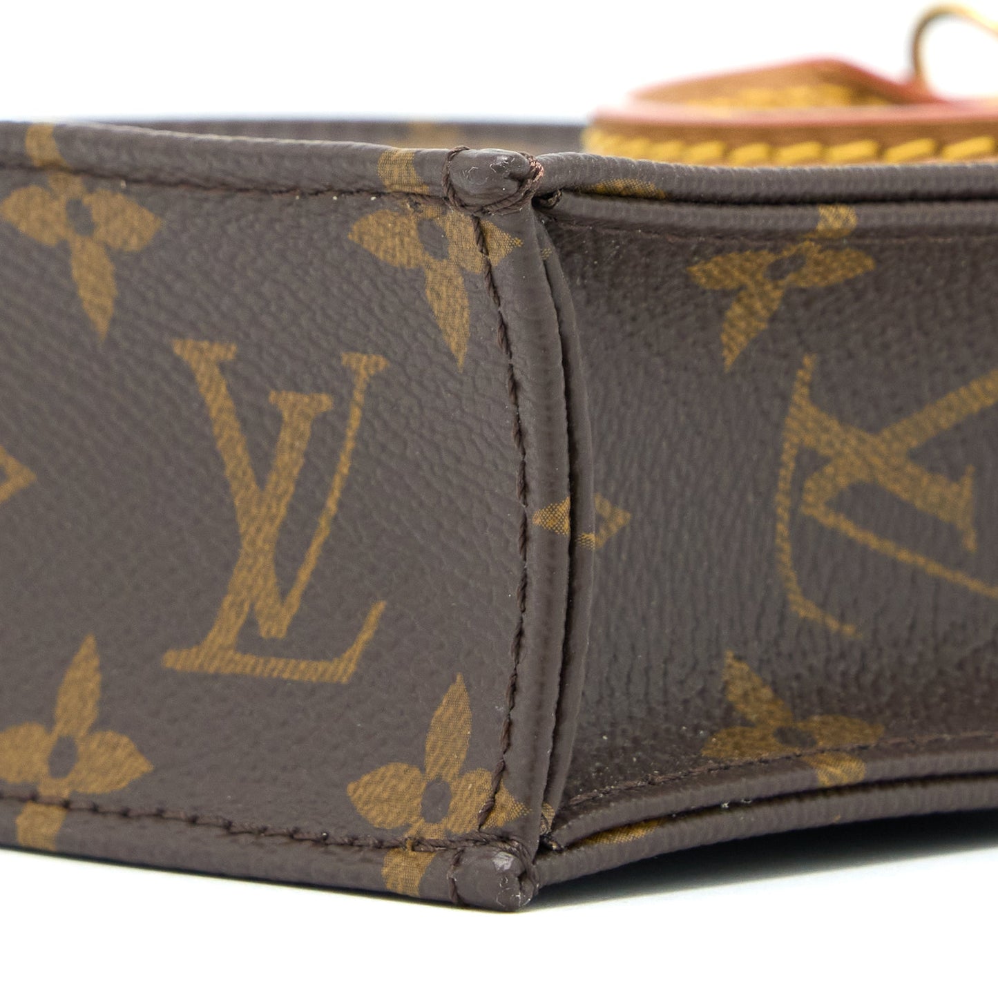 Louis Vuitton Petit Sac Plat Monogram Canvas GHW