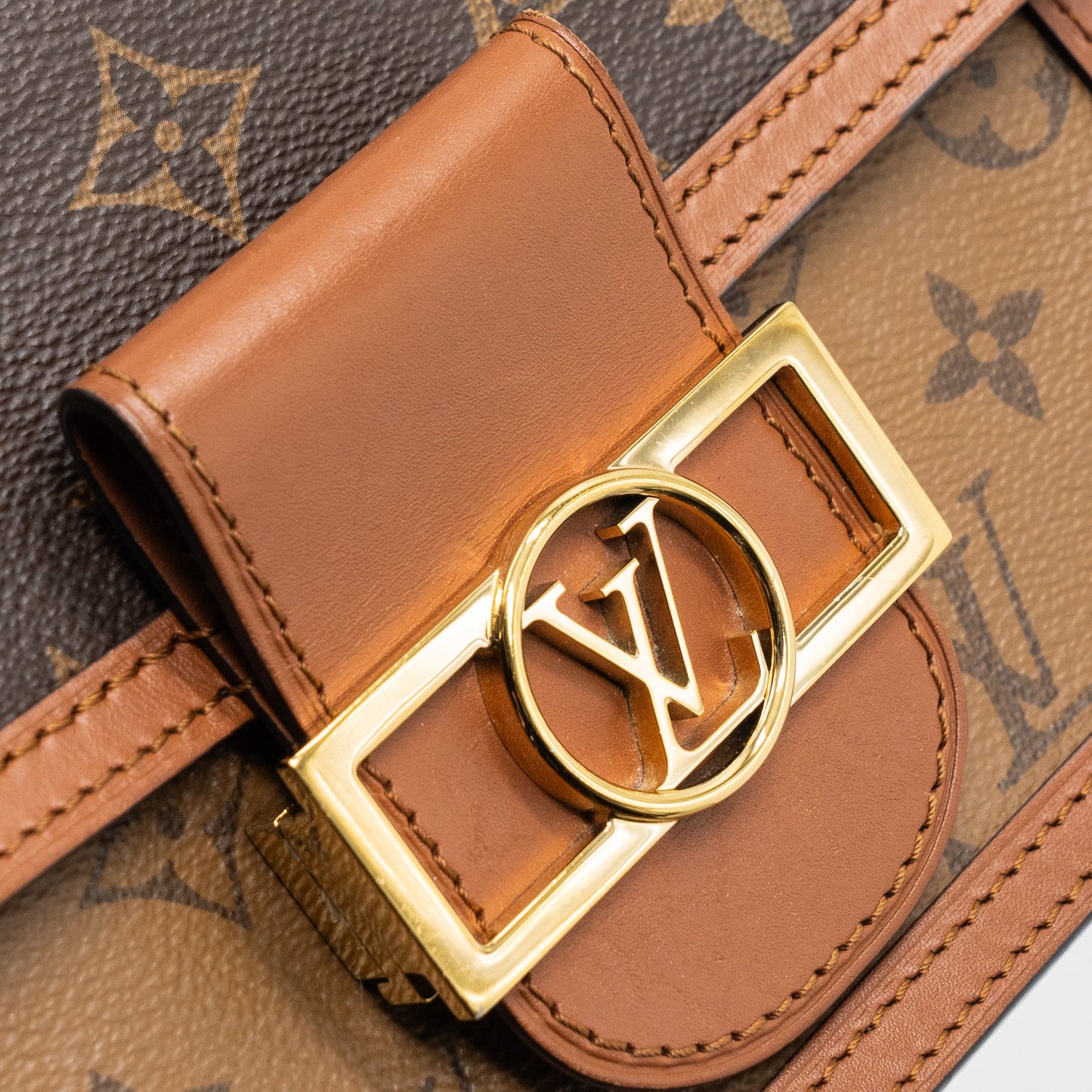 Louis Vuitton Mini Dauphine monogram canvas GHW