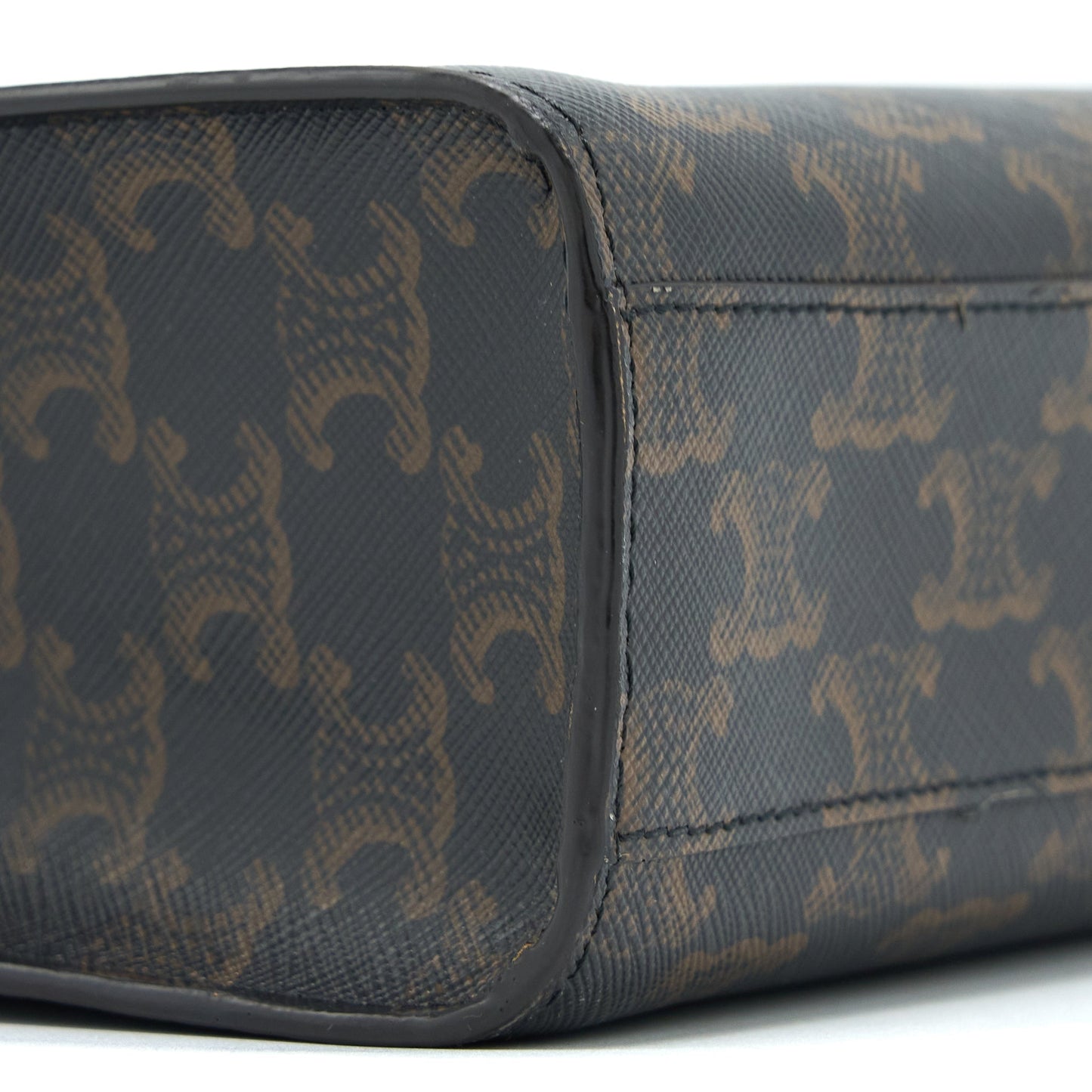 Celine Vertical Cabas Triomphe Canvas GHW
