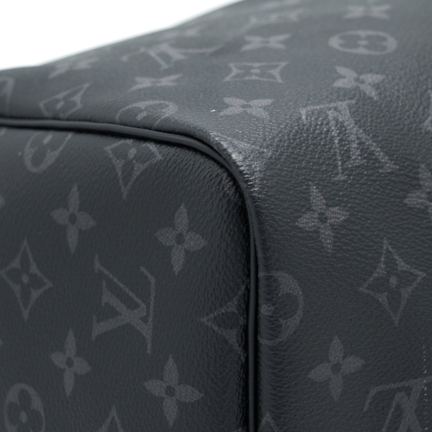 Louis Vuitton Keepall 55 with Shoulder Strap Monogram Eclipse Canvas SHW