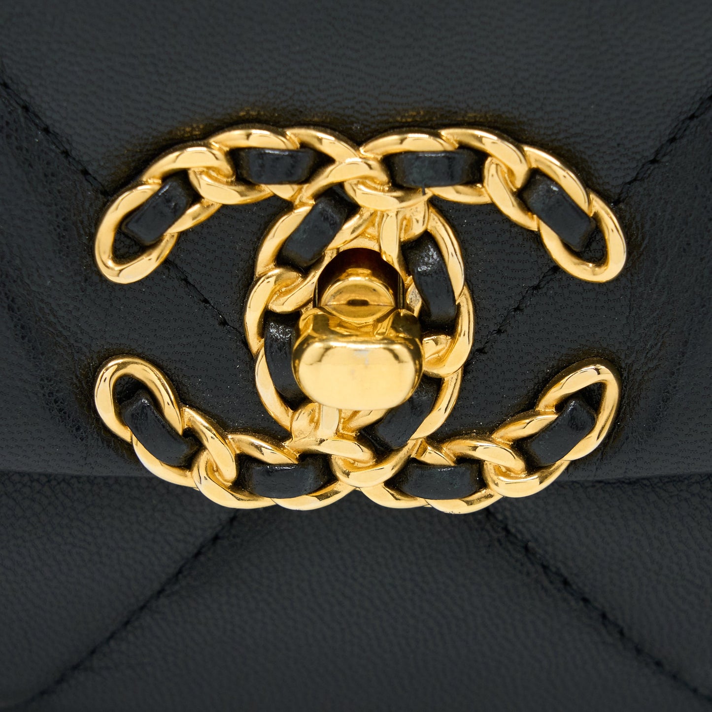 Chanel Small 19 Bag Goatskin Black GHW