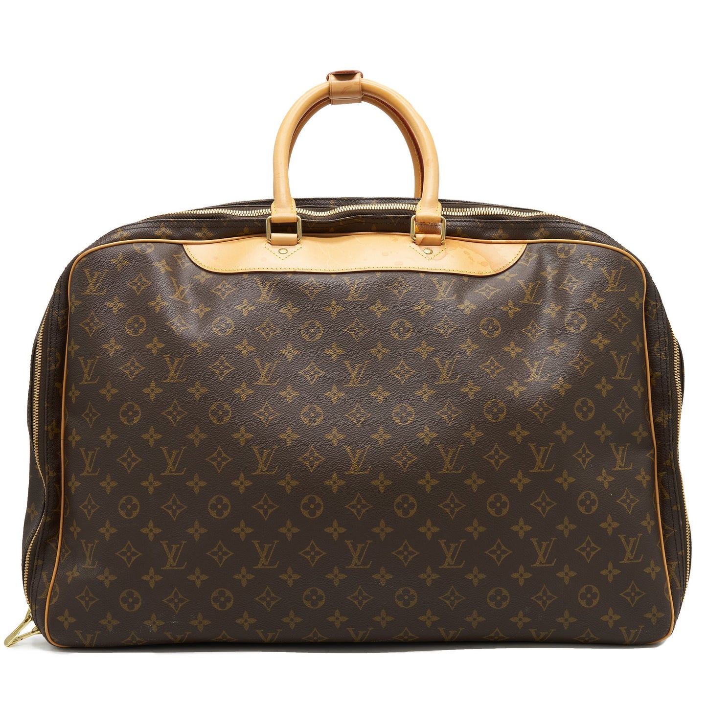 Louis Vuitton Vintage Luggage Bag With Strap Monogram Canvas Year 1997